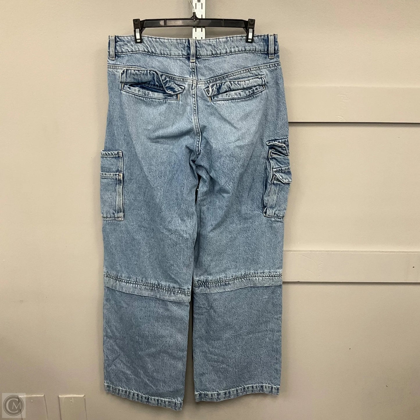 Jeans Wide Leg By Garage In Blue Denim, Size: 8