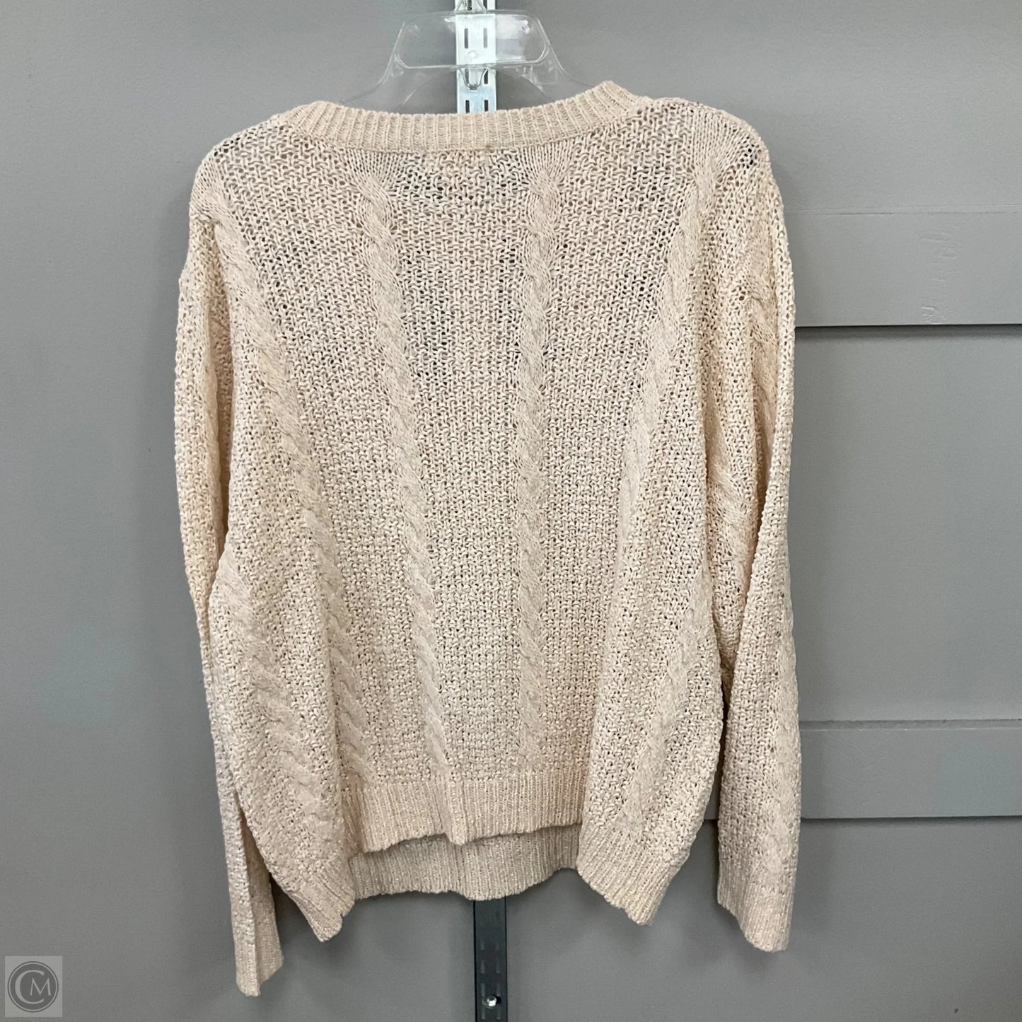 Sweater By Sundance In Cream, Size: Xl