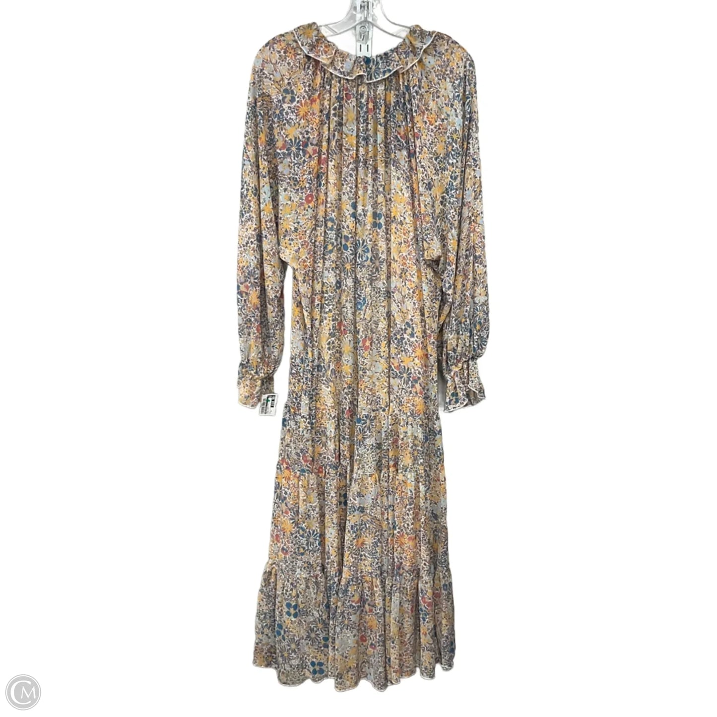 Dress Casual Maxi By Free People In Floral Print, Size: Xl