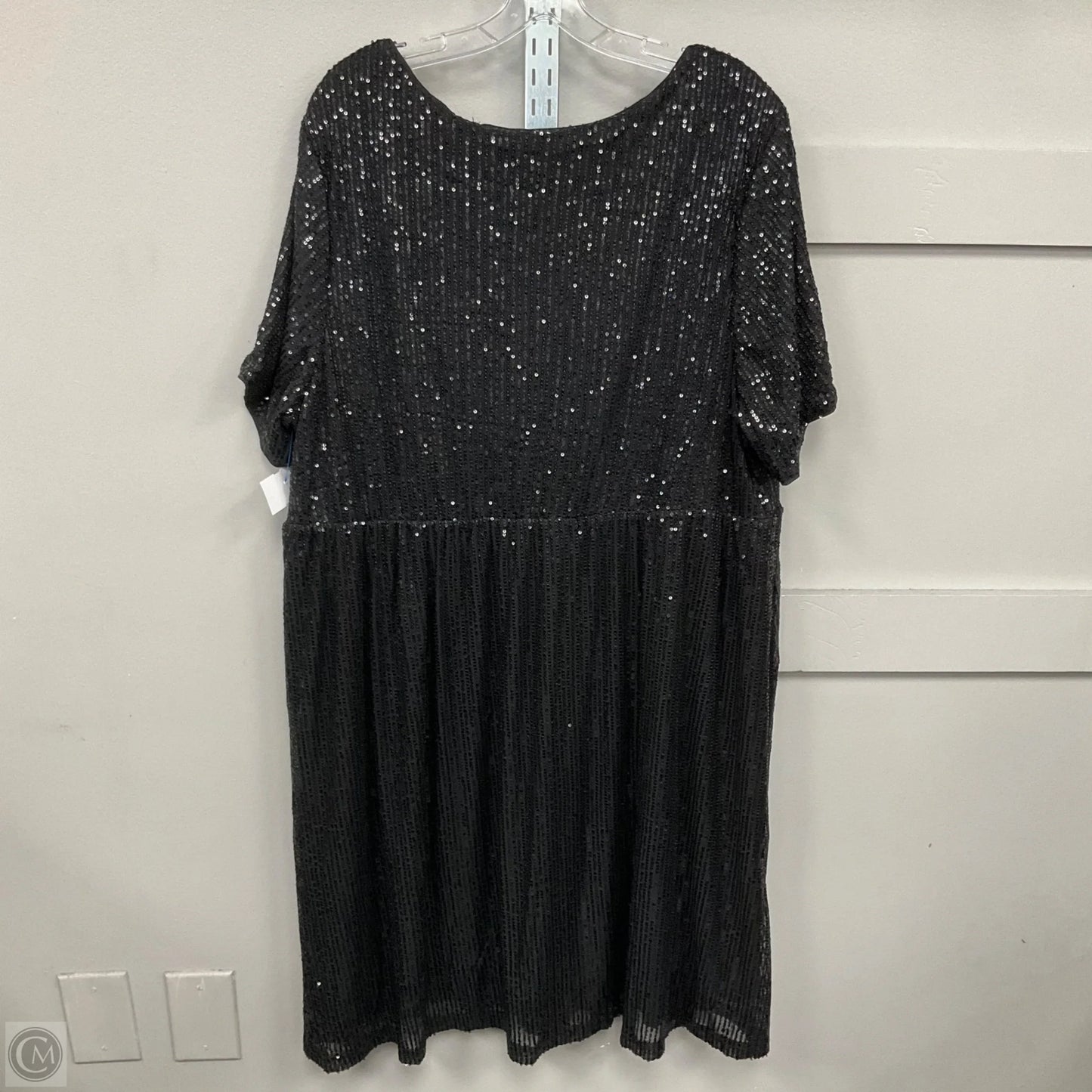 Dress Party Midi By Cmf In Black, Size: 4x