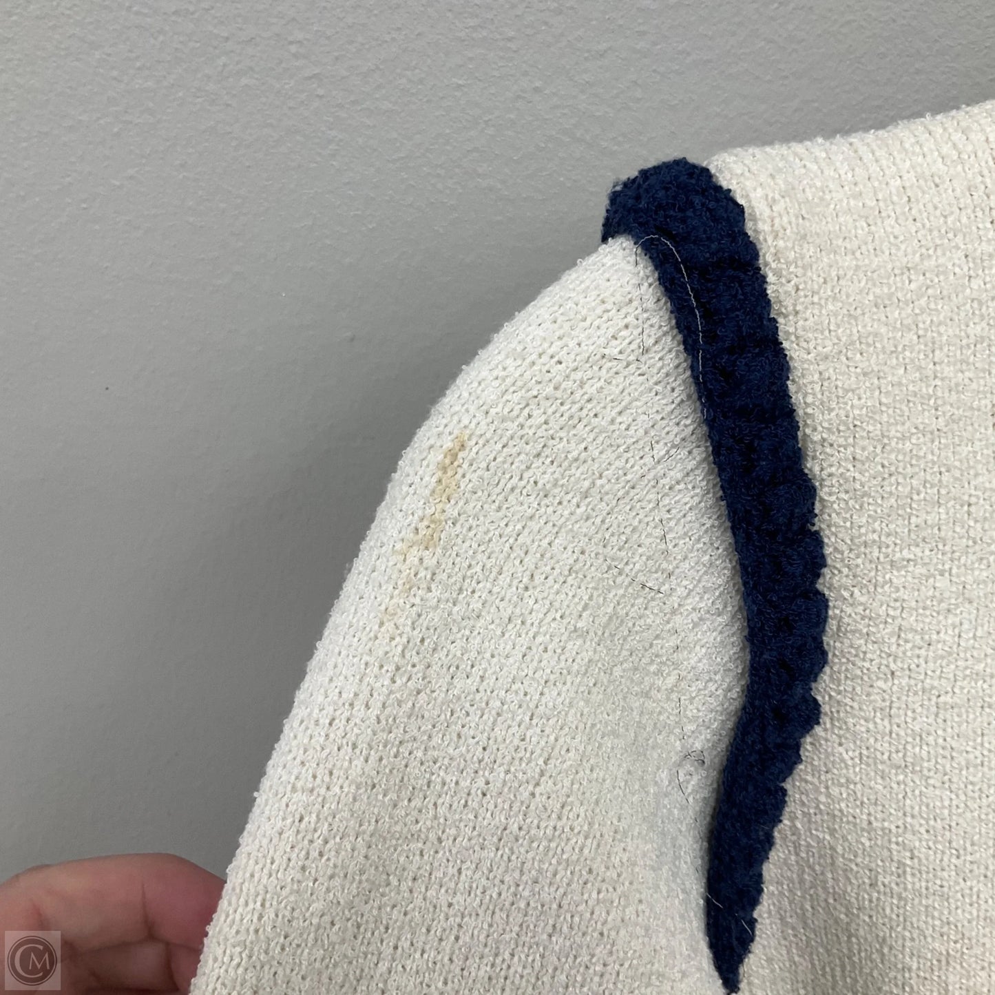 Blazer By Maeve In Cream, Size: Xxs