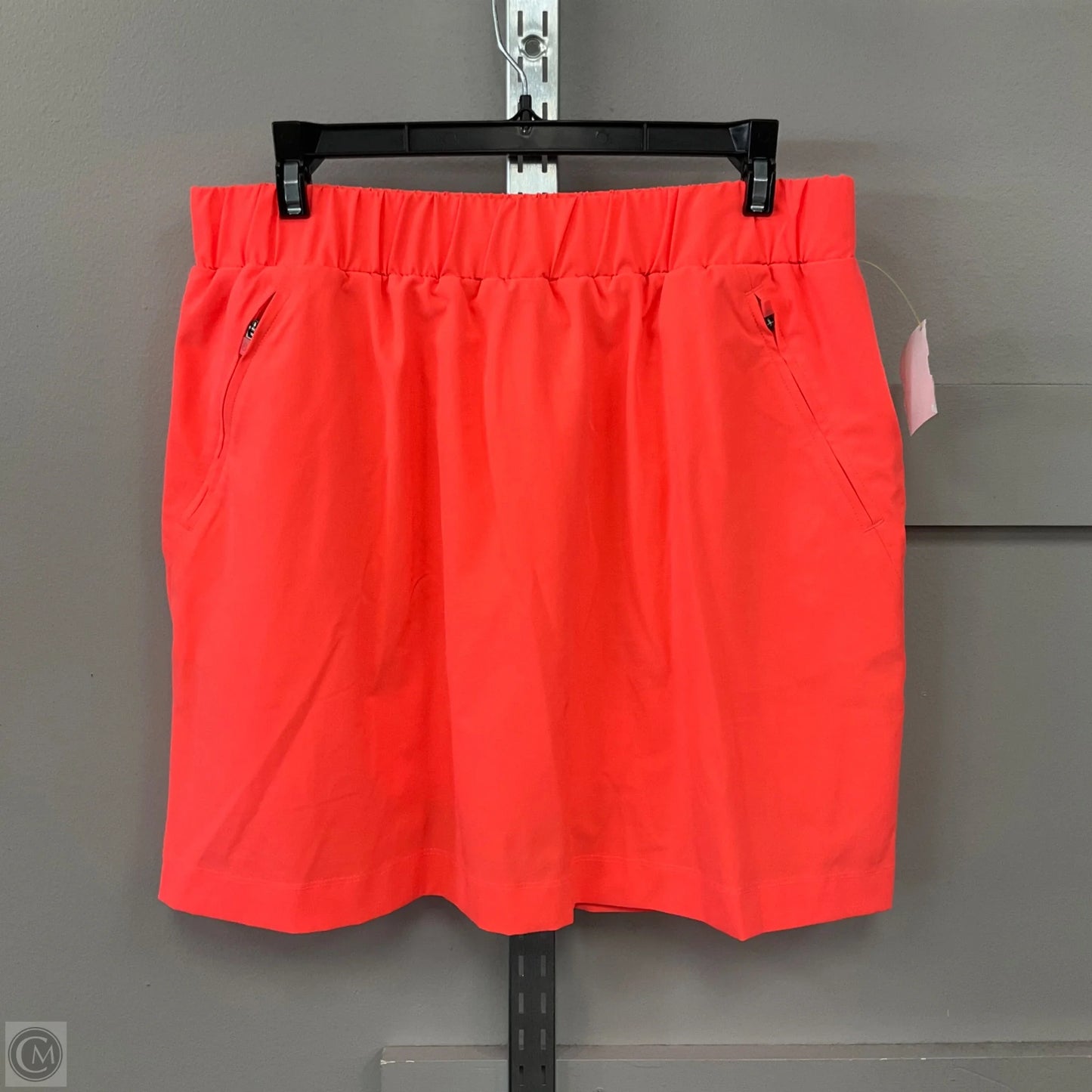 Athletic Skort By Lou And Grey In Orange, Size: M