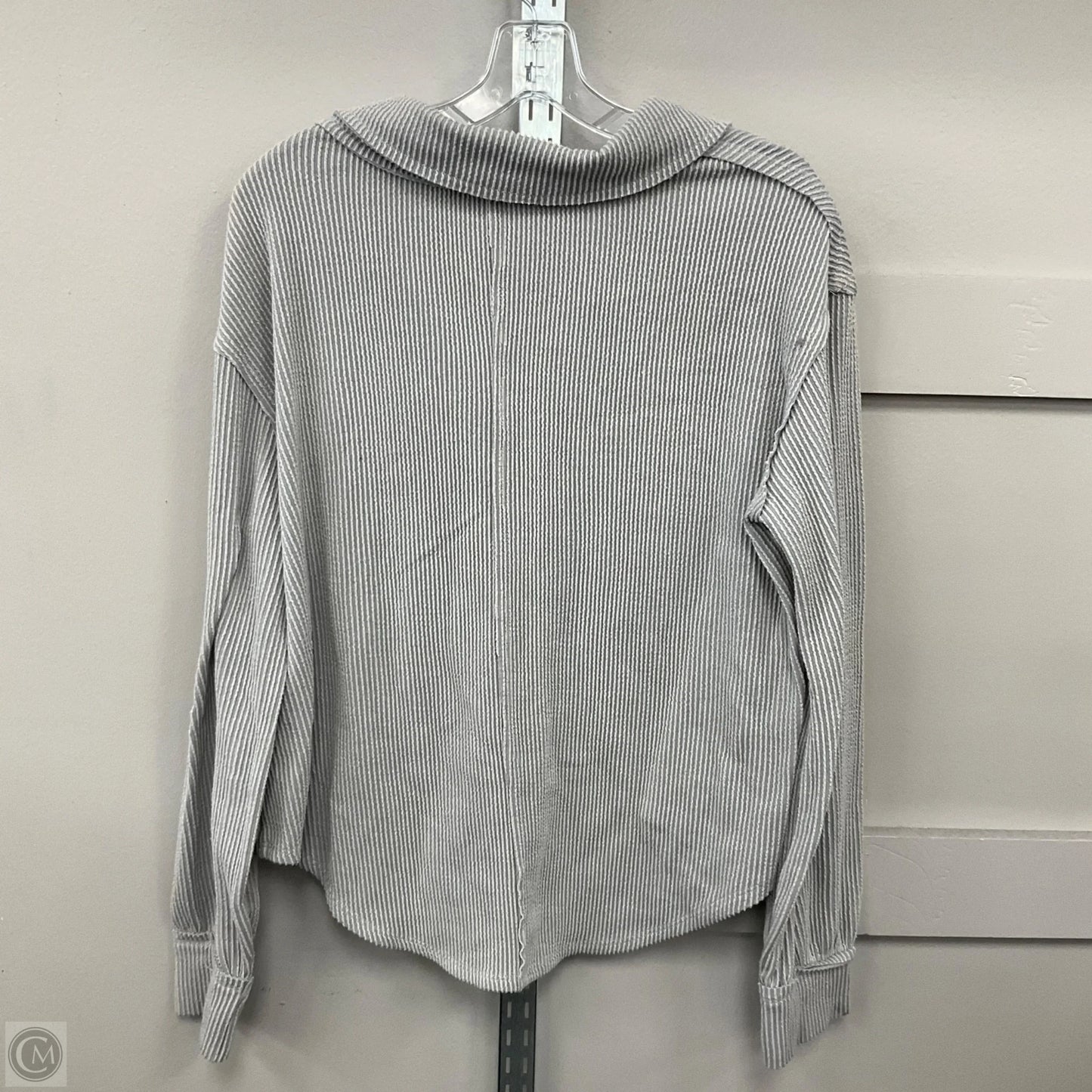 Top Long Sleeve By Altard State In Grey, Size: M