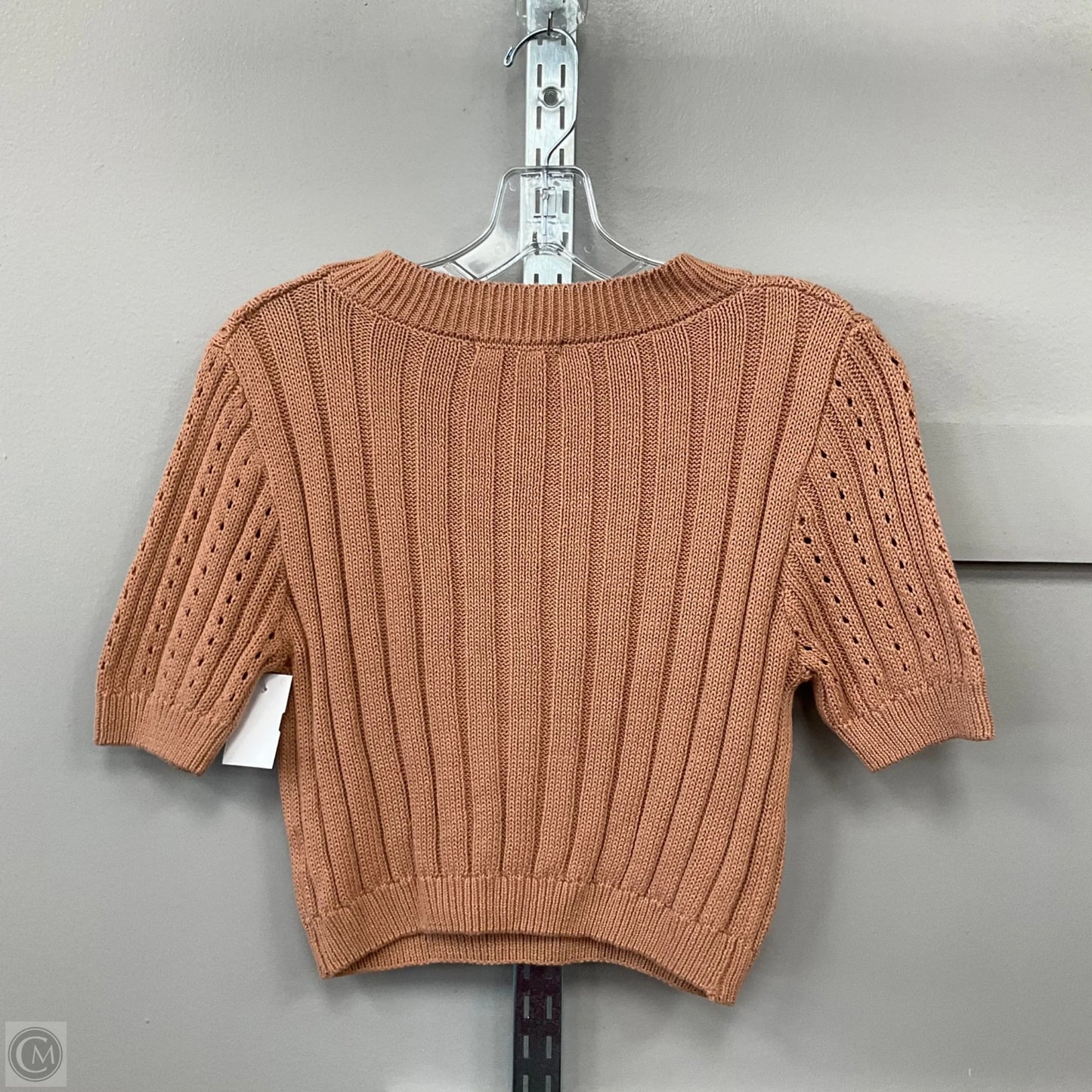 Top Short Sleeve By The Native One In Tan, Size: M