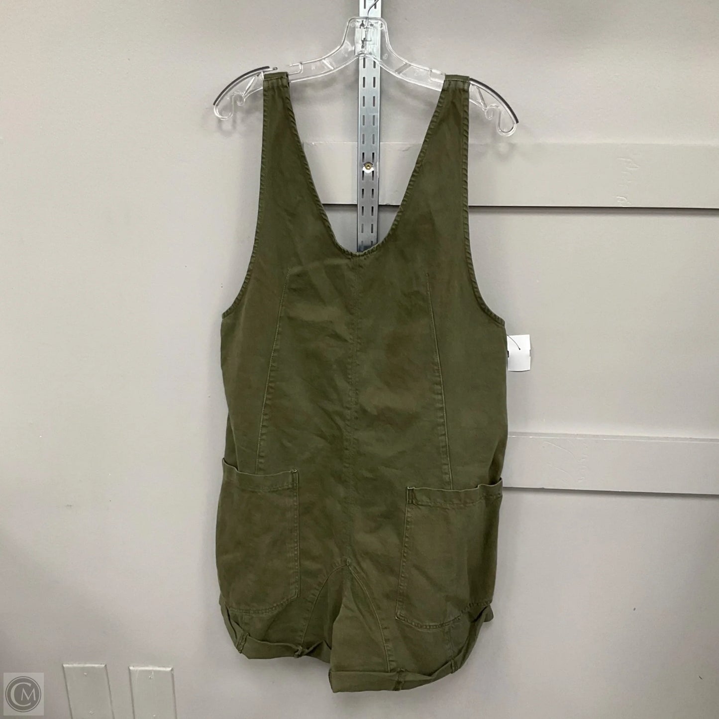 Shortalls By We The Free In Green Denim, Size: M