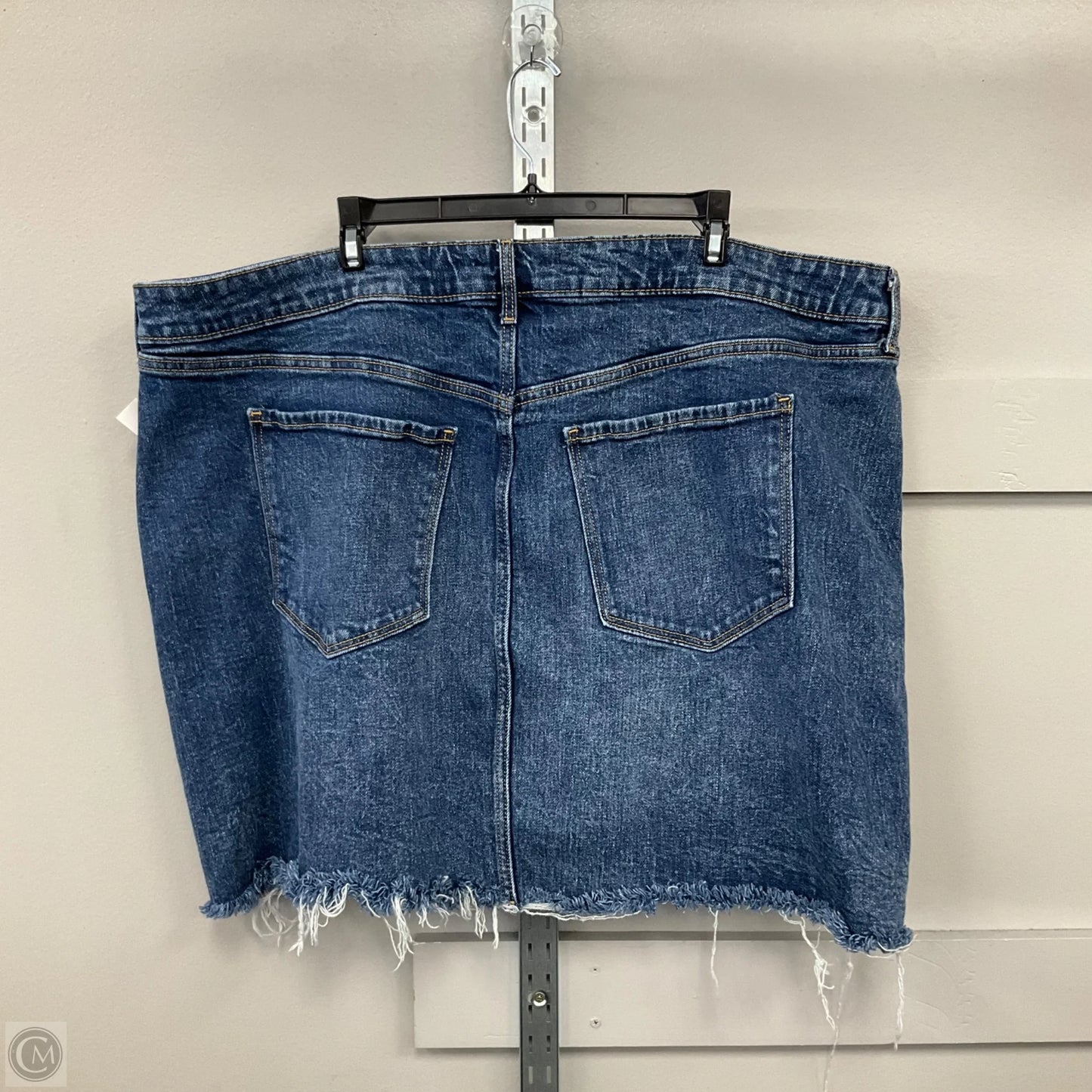 Skirt Mini & Short By Old Navy In Blue Denim, Size: 24