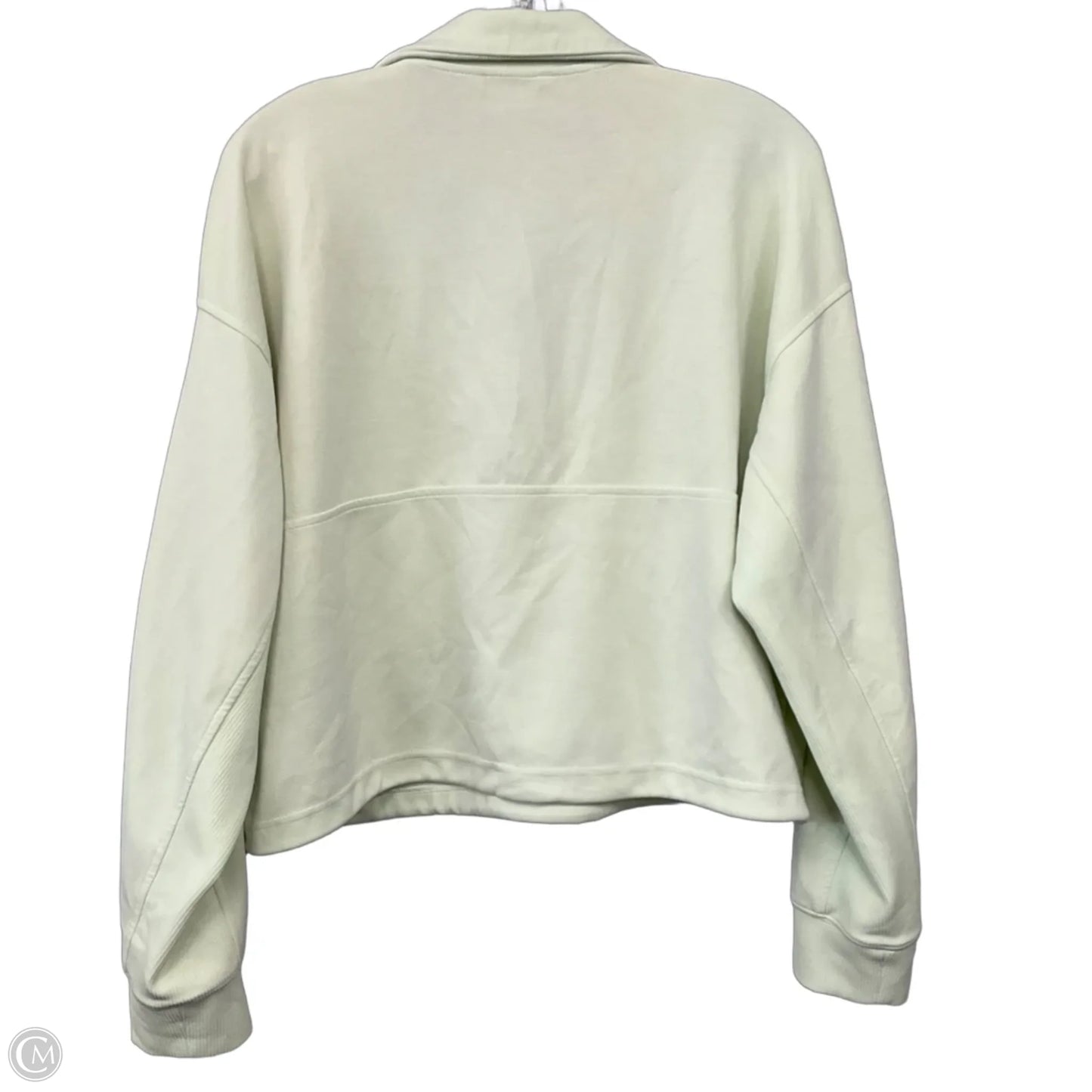 Sweatshirt Collar By Athleta In Green, Size: L