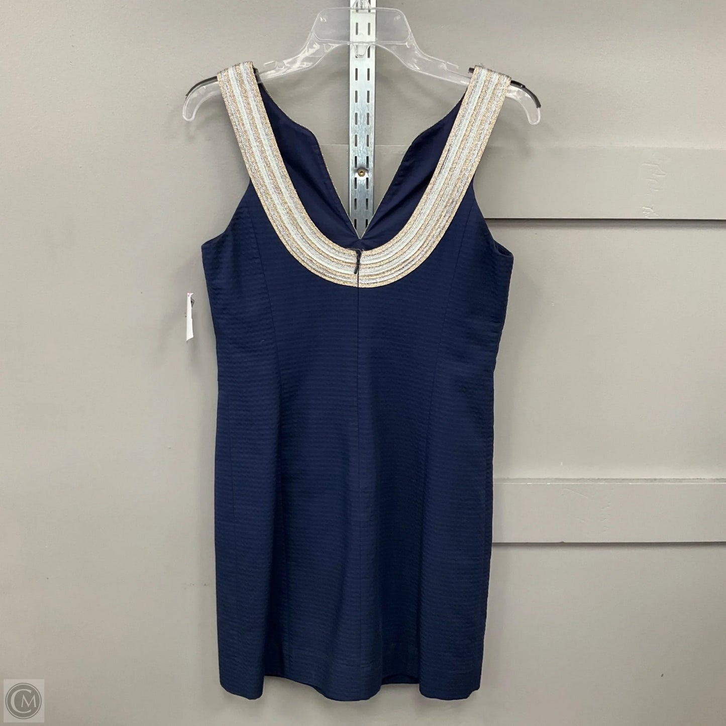 Dress Designer By Lilly Pulitzer In Navy, Size: 4