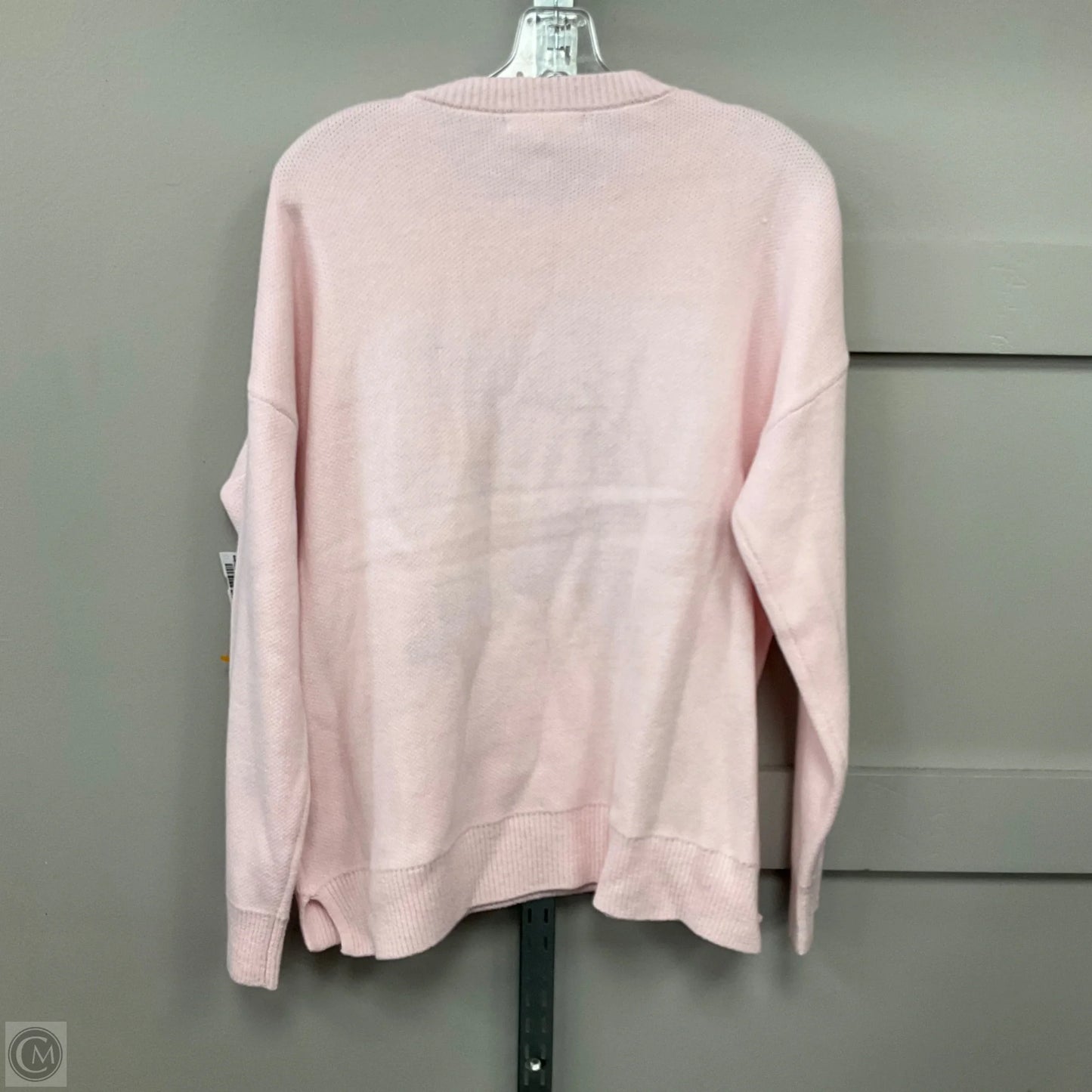 Sweater By Clothes Mentor In Pink, Size: L