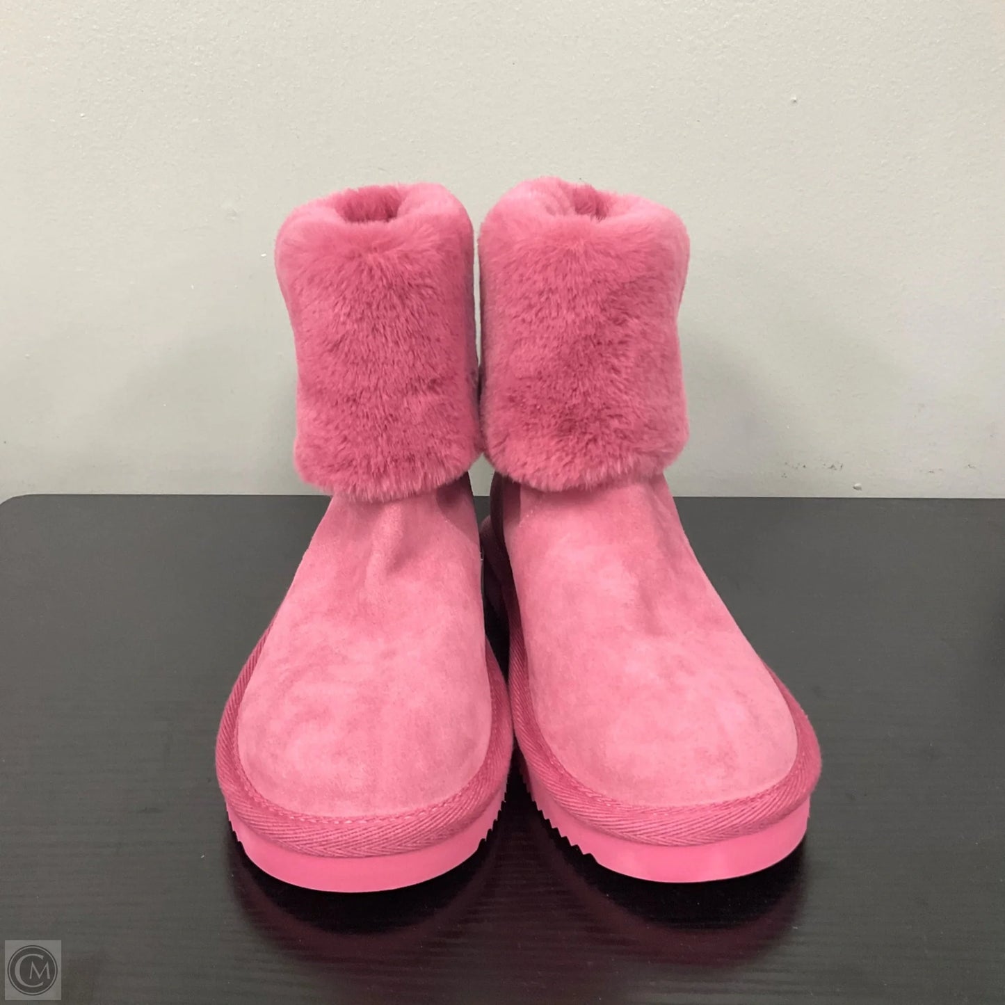 Boots Designer By Michael Kors In Pink, Size: 6