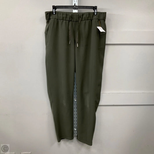 Athletic Pants By Lululemon In Green, Size: 8