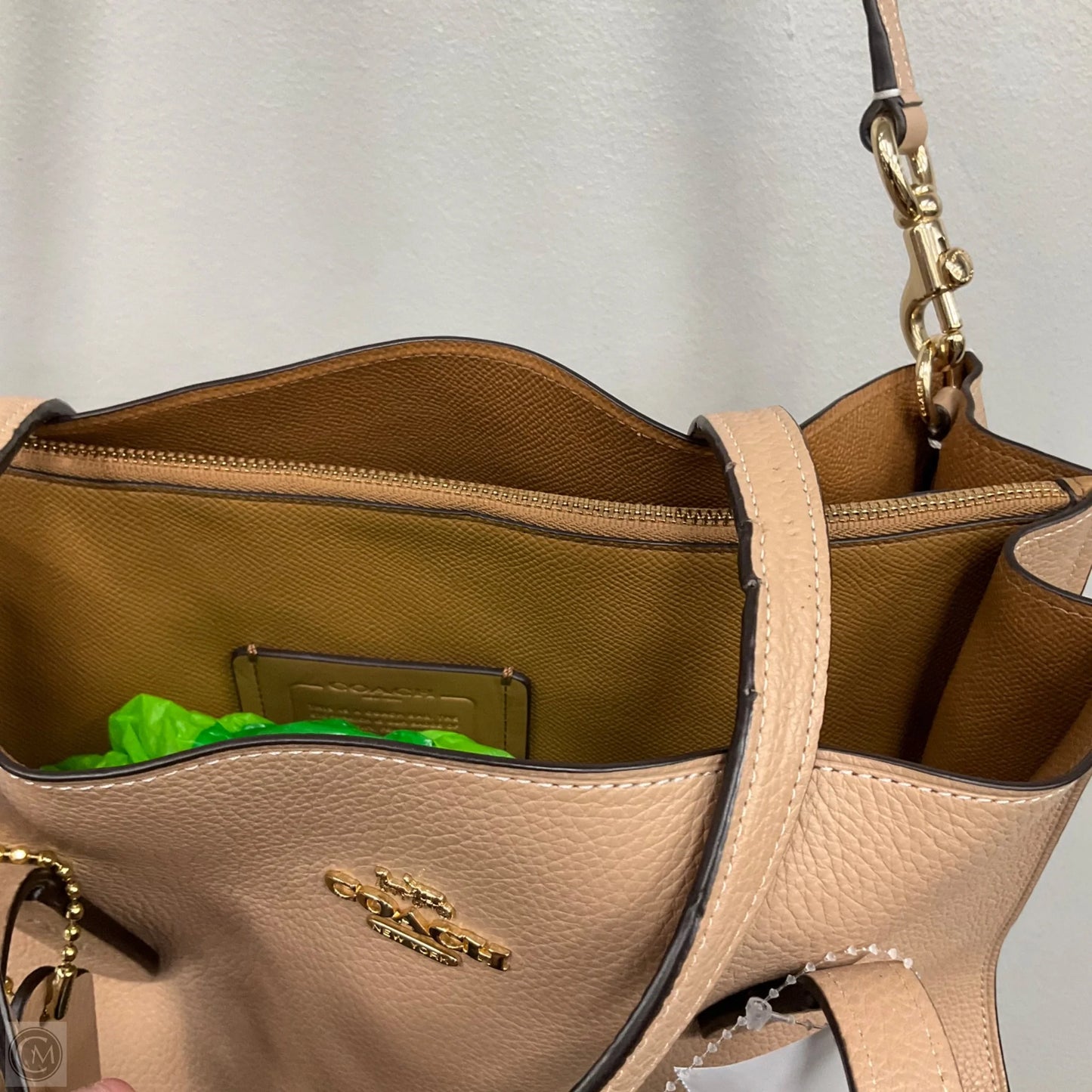 Crossbody Designer By Coach, Size: Large