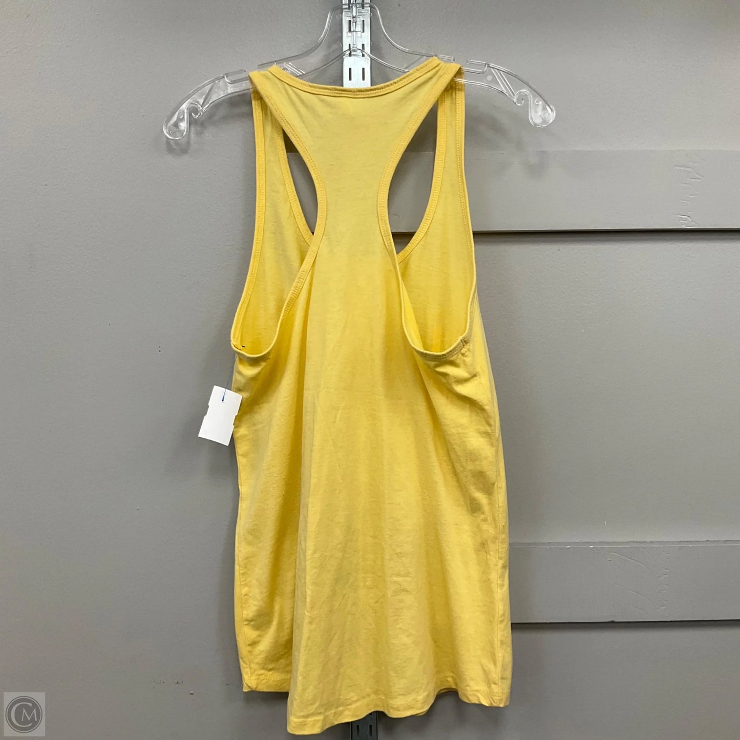 Top Sleeveless Basic By Cme In Yellow, Size: L