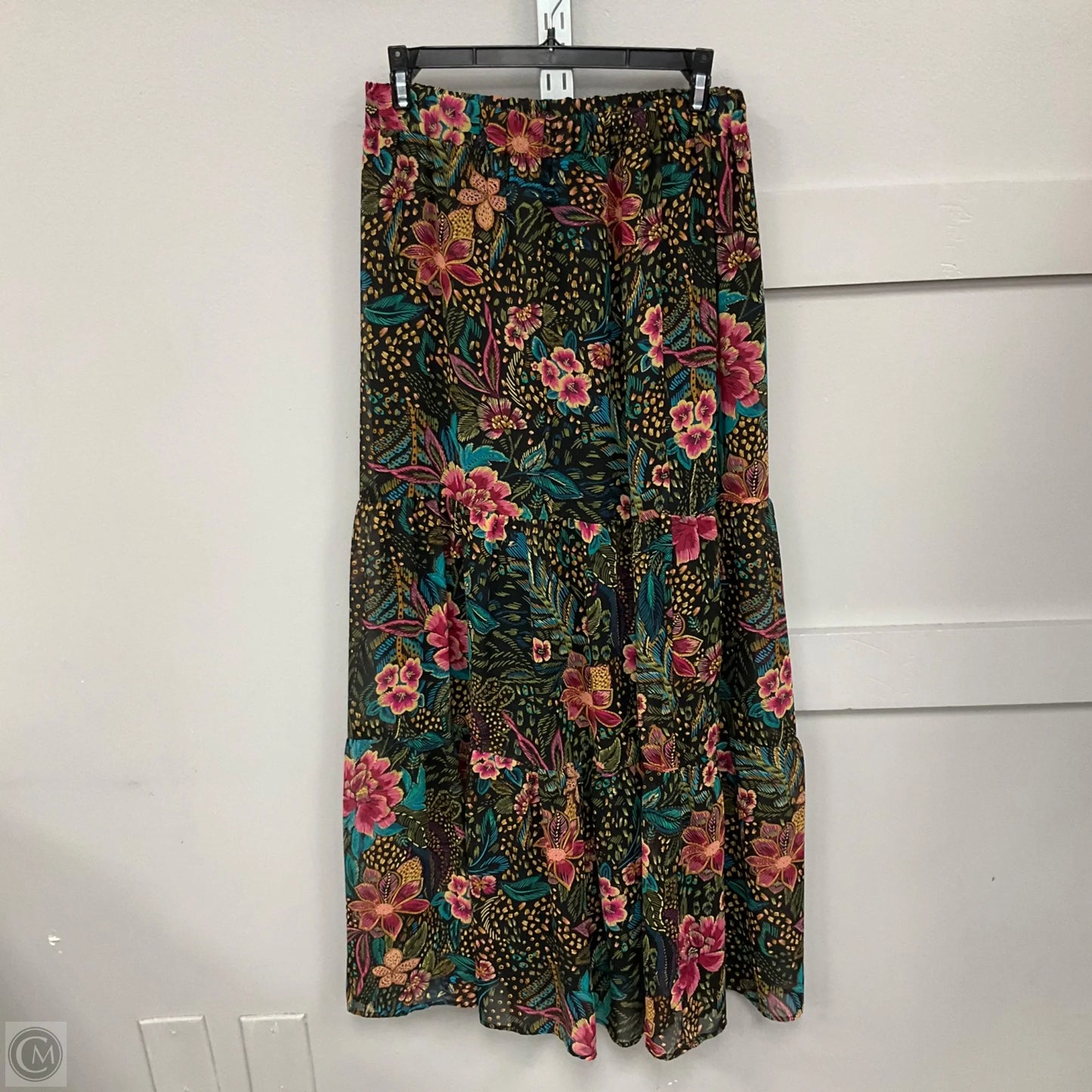 Skirt Maxi By Evereve In Floral Print, Size: M