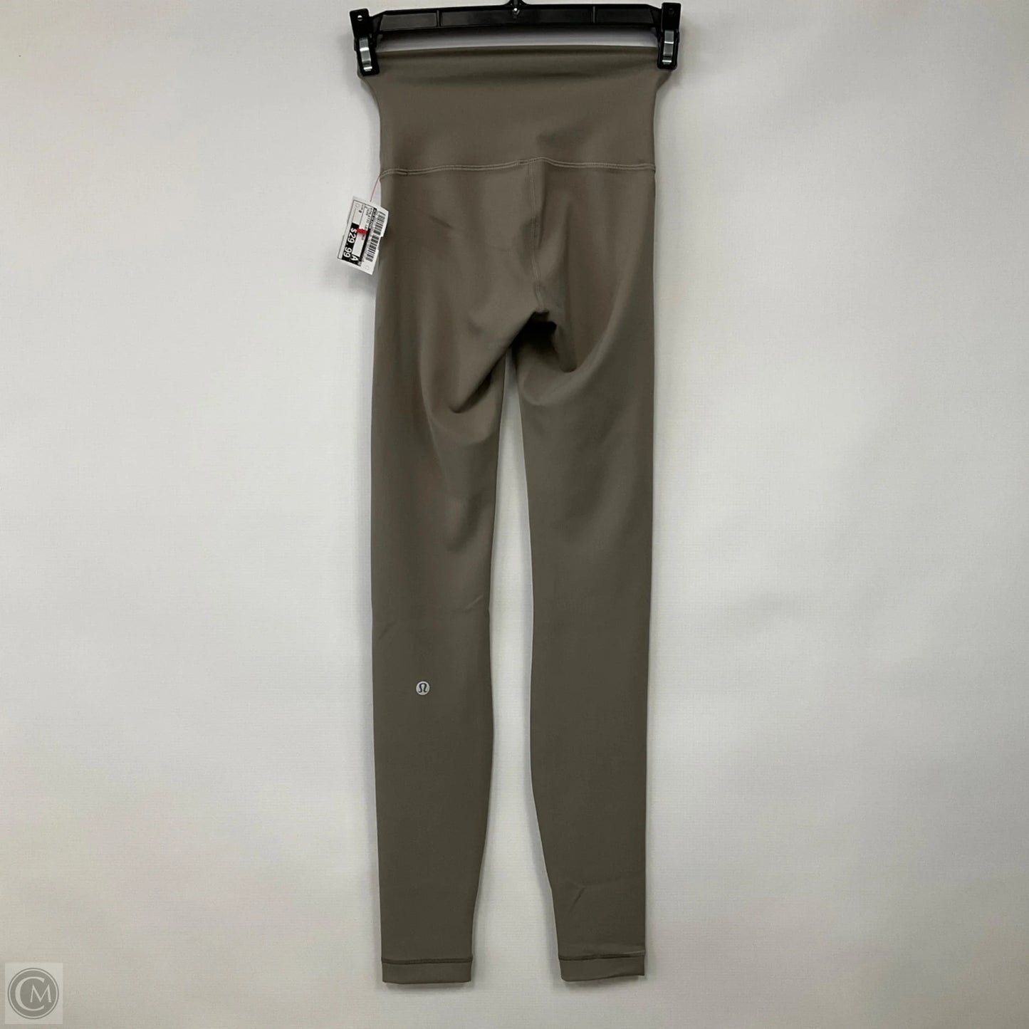 Athletic Leggings By Lululemon In Taupe, Size: 0