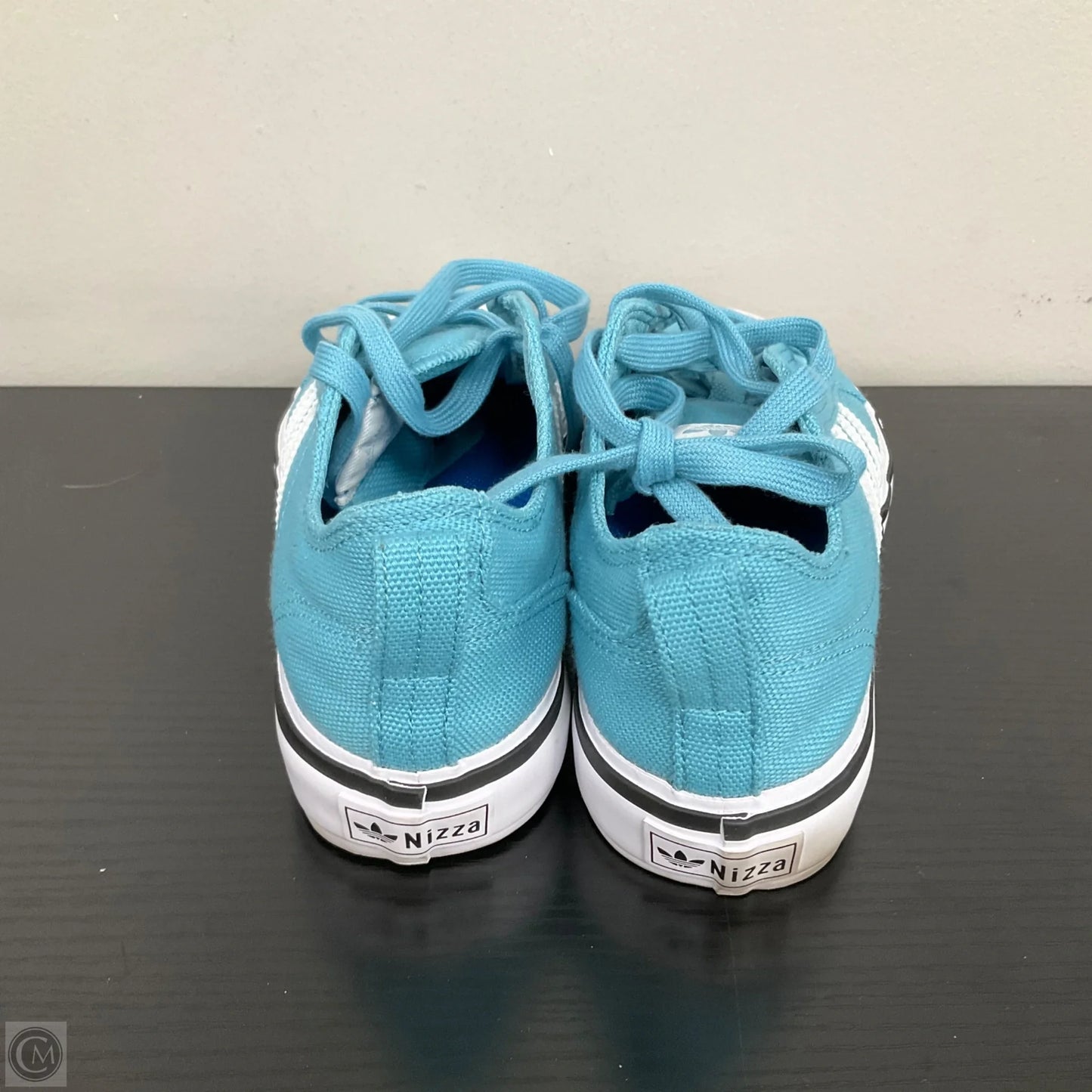 Shoes Sneakers By Adidas In Teal, Size: 7