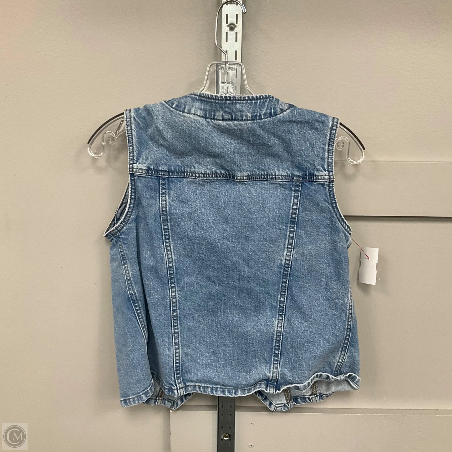 Vest Other By Universal Thread In Blue Denim, Size: S