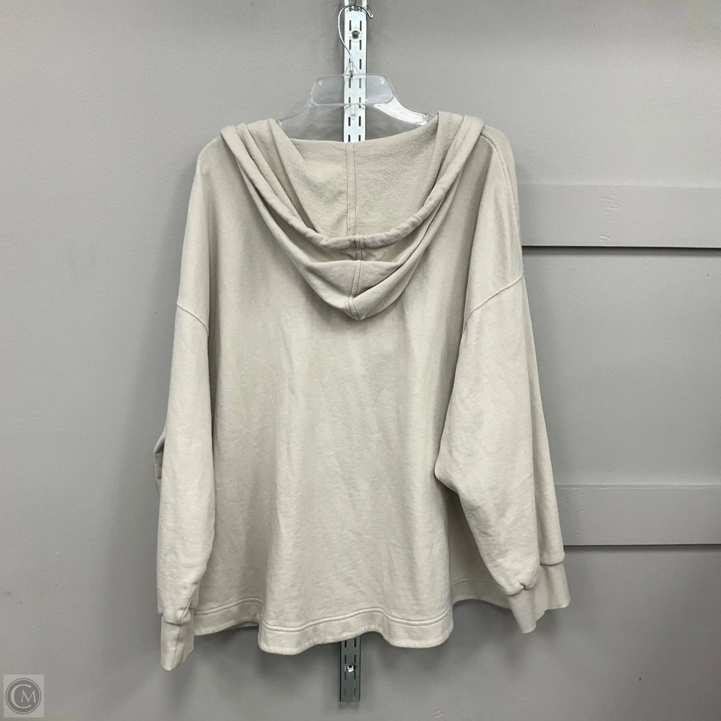Sweatshirt Hoodie By Old Navy In Tan, Size: 3x