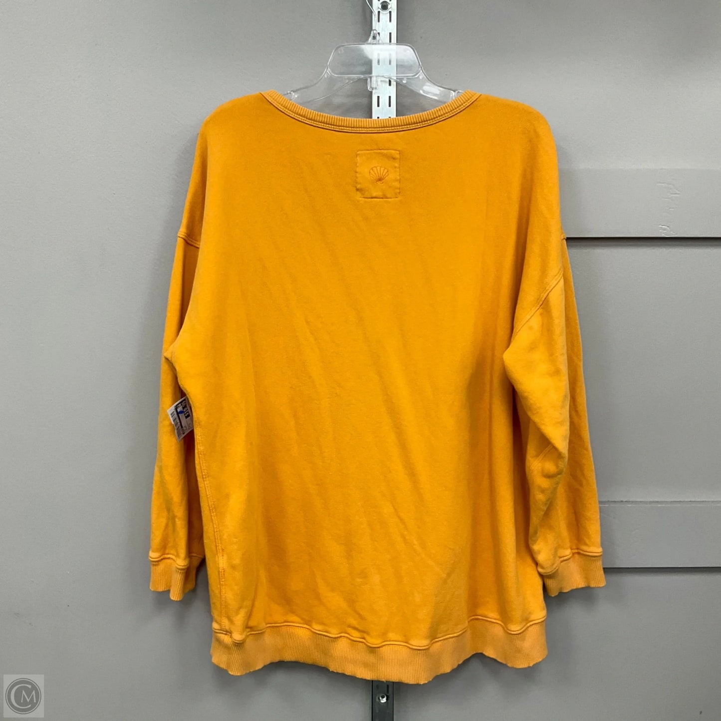 Top Long Sleeve By Aerie In Orange, Size: S