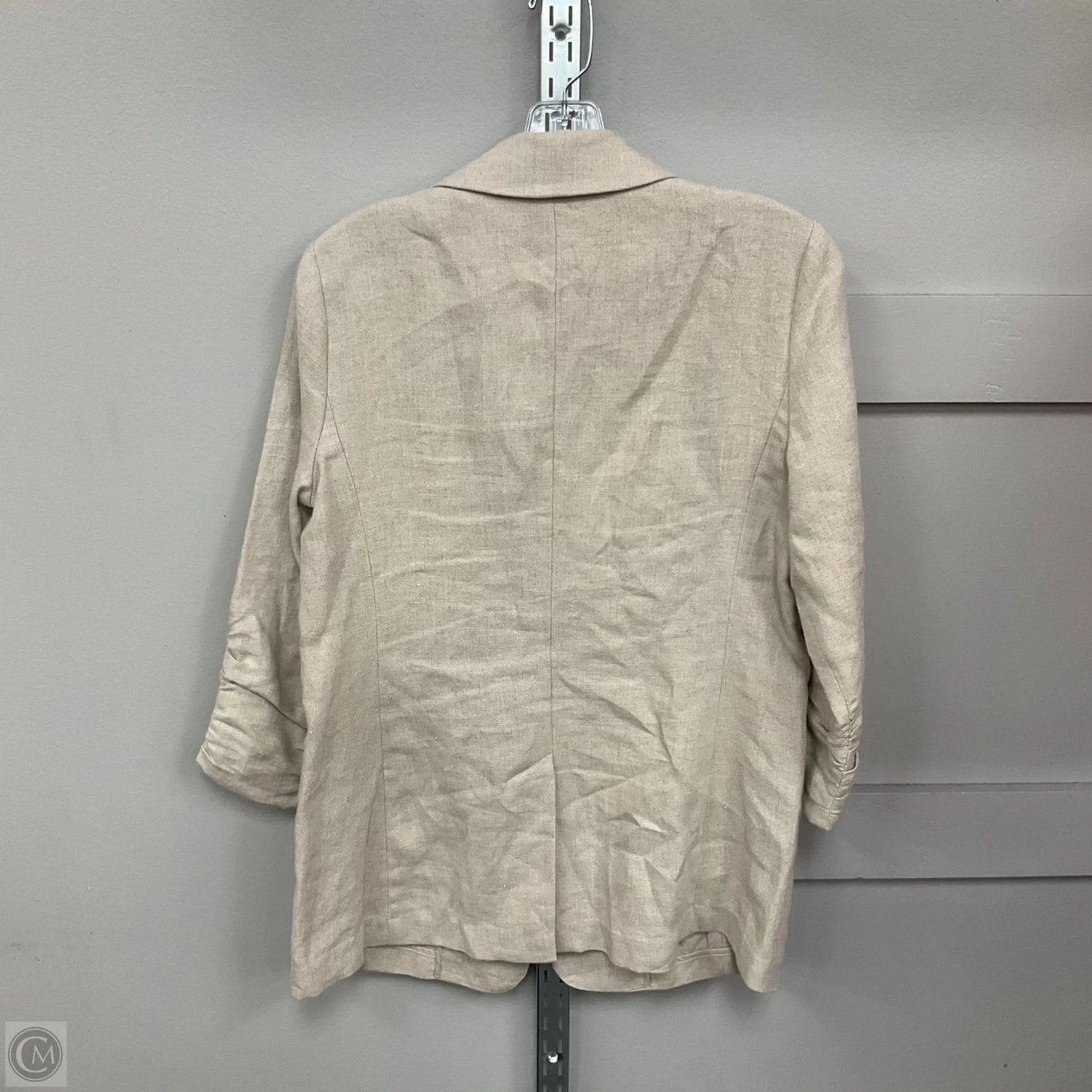 Blazer By Michael By Michael Kors In Tan, Size: 6