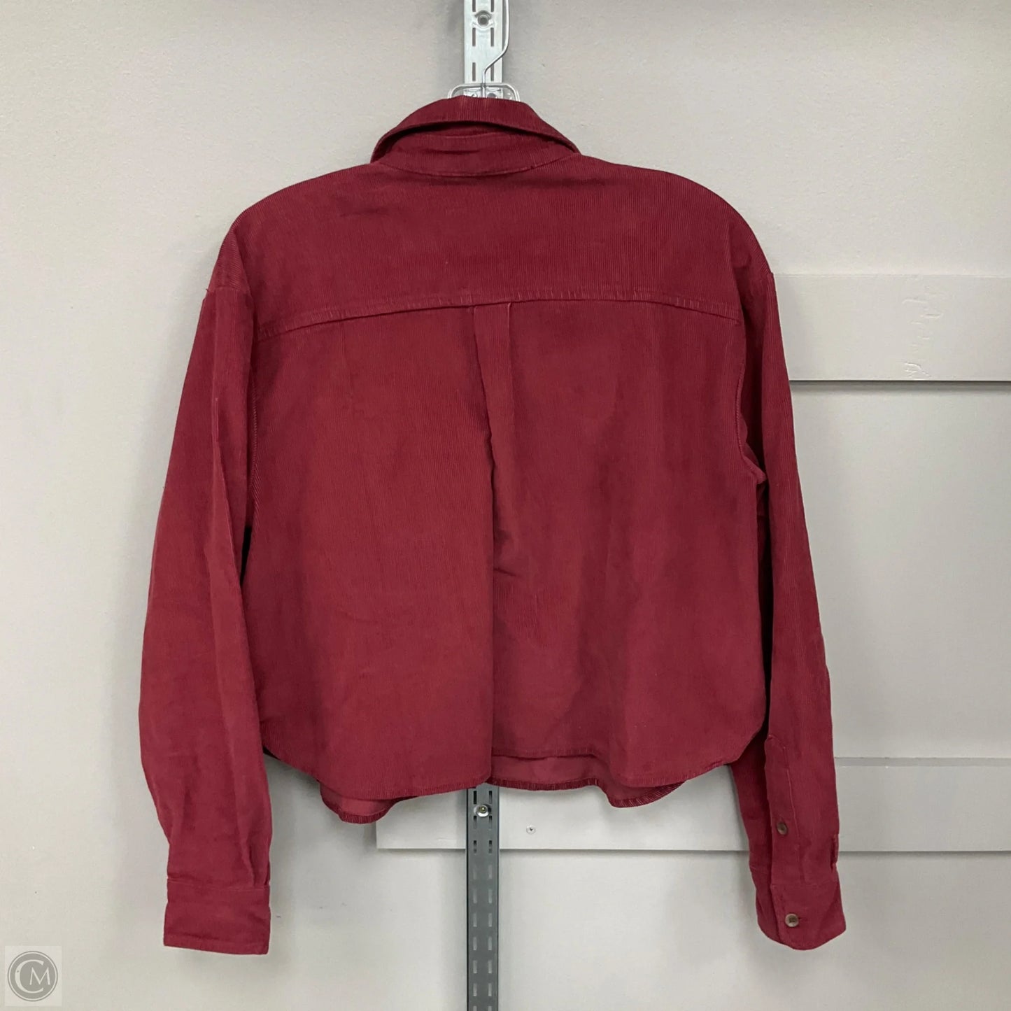Top Long Sleeve By Old Navy In Maroon, Size: M