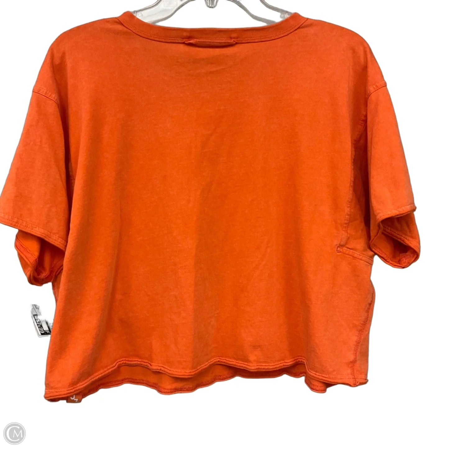Top Short Sleeve By Joy Lab In Orange, Size: Xl