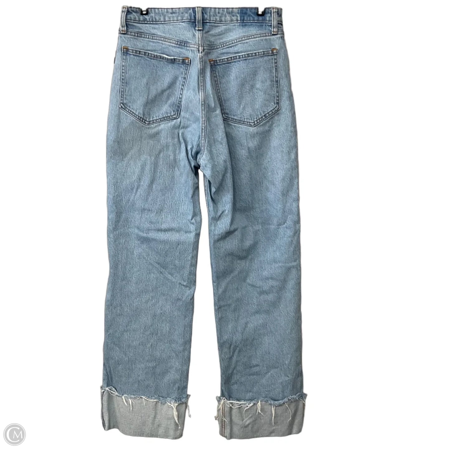 Jeans Straight By Abercrombie And Fitch In Blue Denim, Size: 8