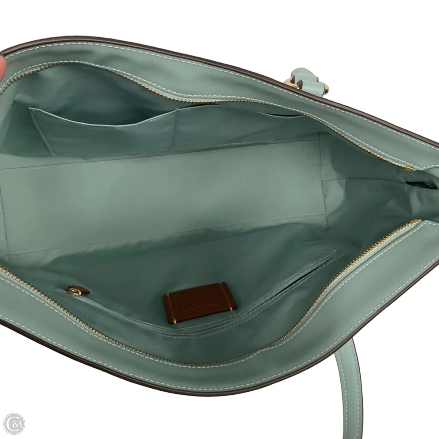 Handbag Designer By Coach, Size: Large