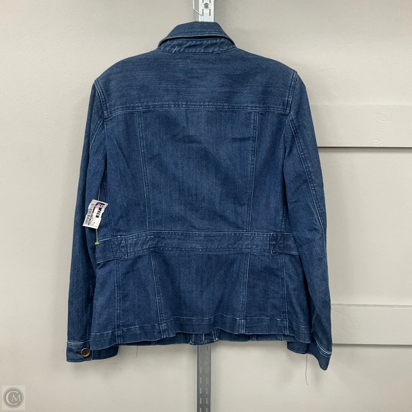 Jacket Denim By Jones New York In Blue Denim, Size: M