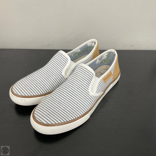 Shoes Flats By Tommy Bahama In Striped Pattern, Size: 9.5