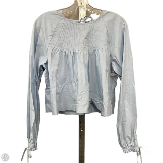 Top Long Sleeve By Wilfred In Blue, Size: M