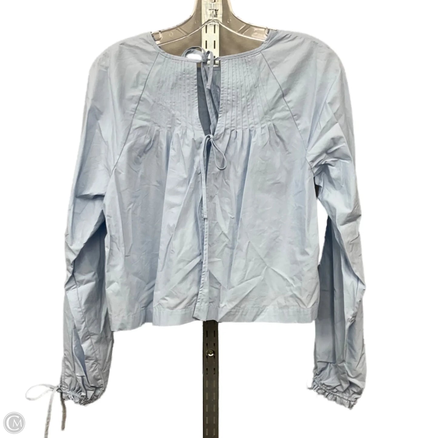 Top Long Sleeve By Wilfred In Blue, Size: M