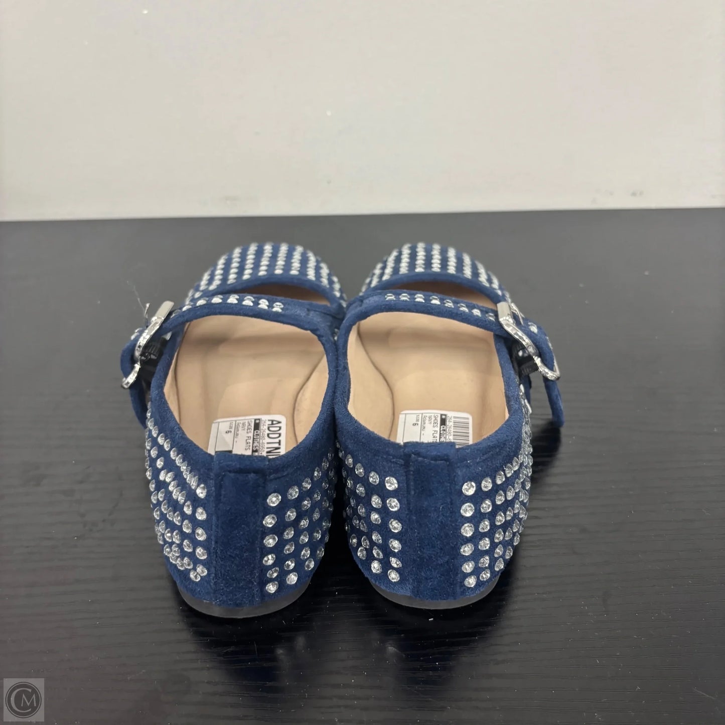 Shoes Flats By Clothes Mentor In Navy, Size: 6