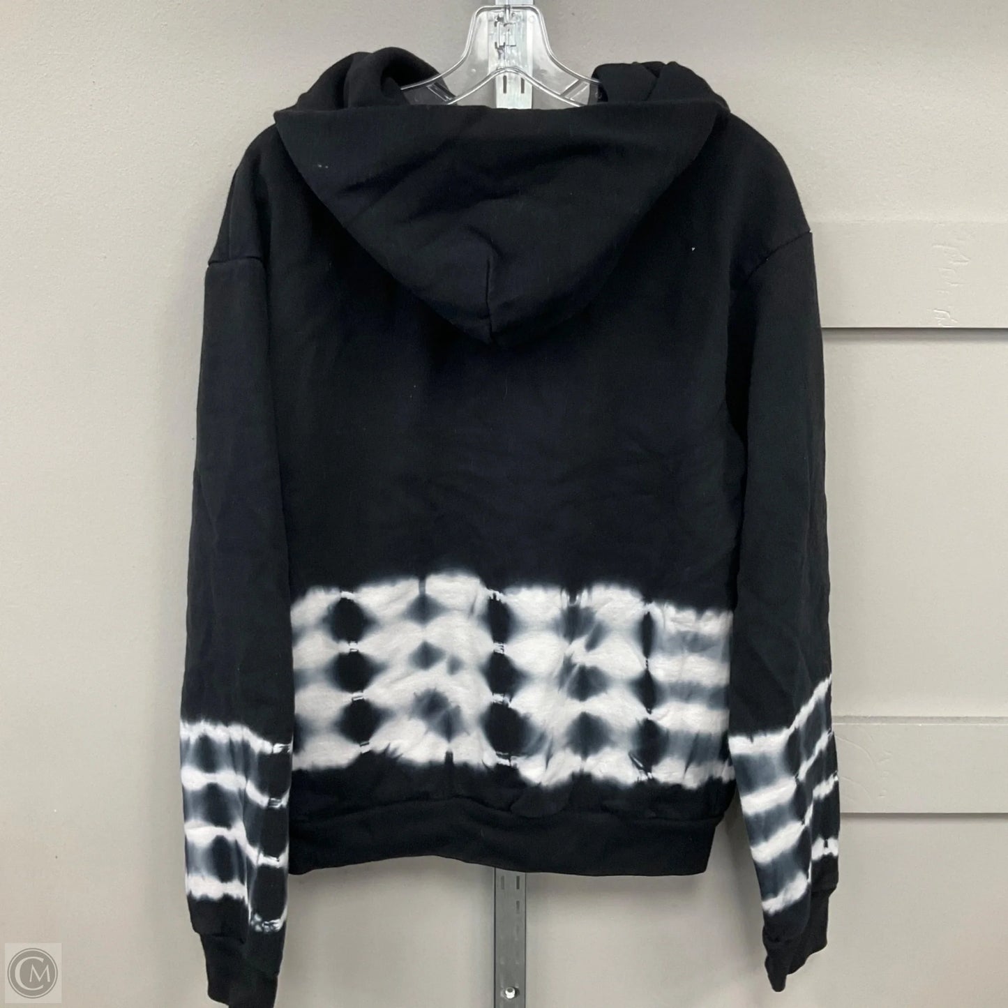 Sweatshirt Hoodie By Clothes Mentor In Black, Size: S