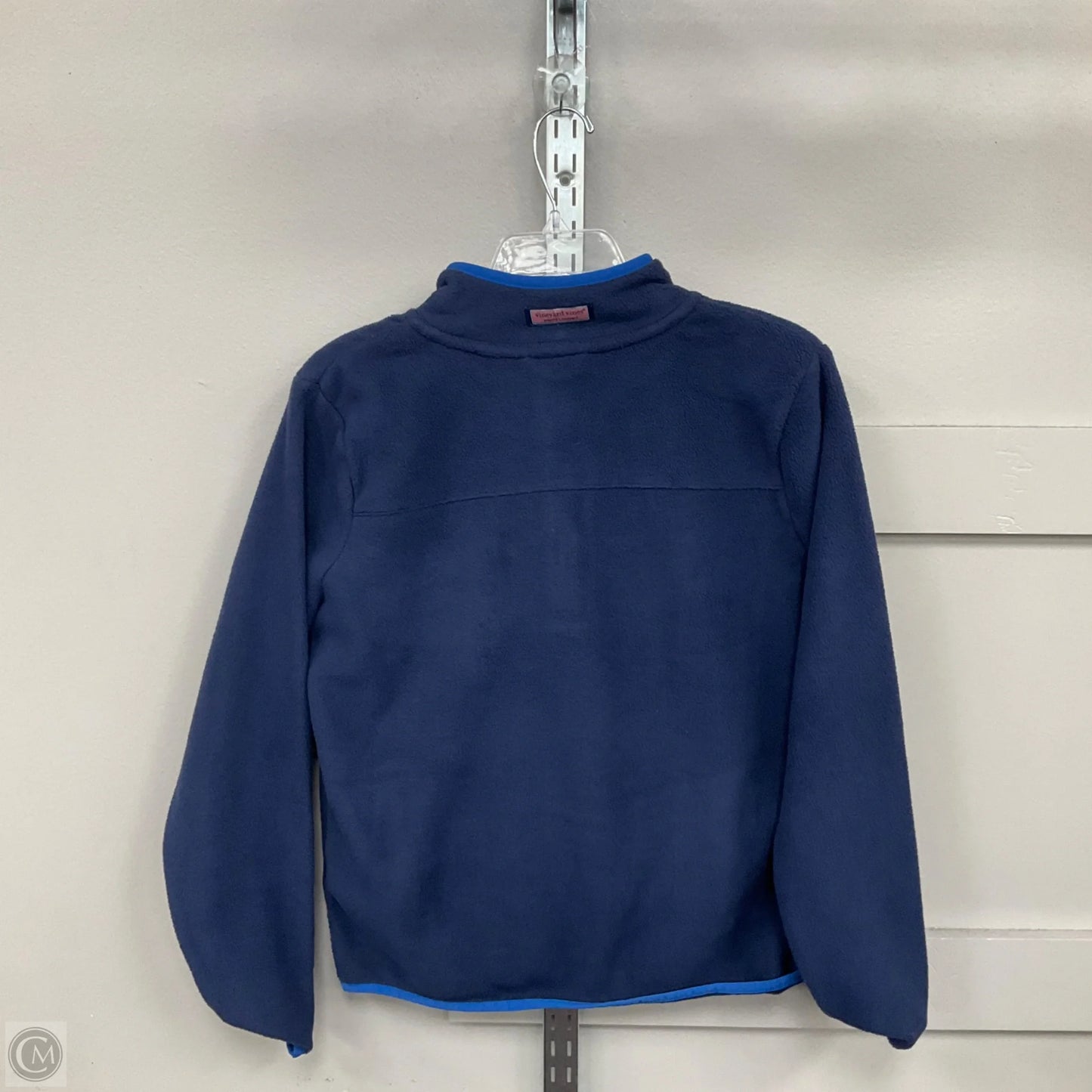 Sweatshirt Collar By Vineyard Vines In Navy, Size: Xxs