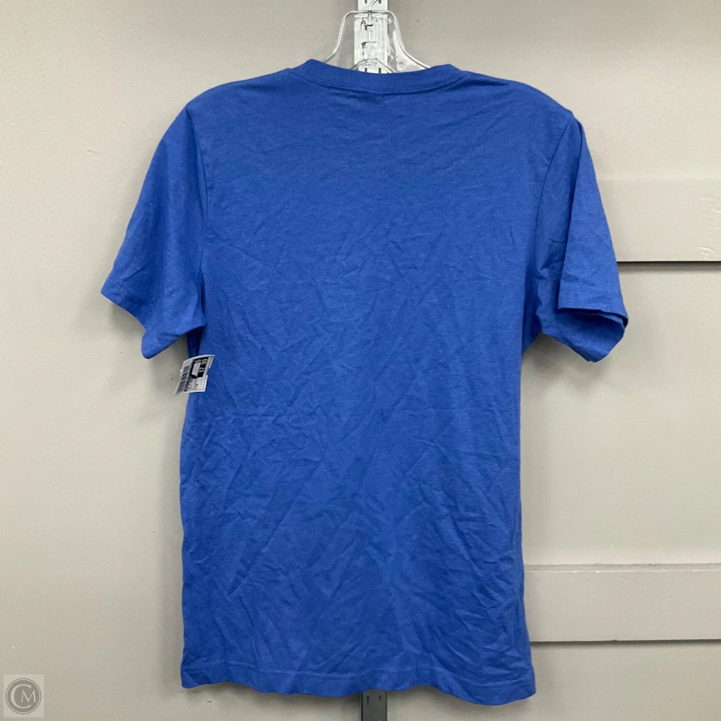 Top Short Sleeve Basic By Bella + Canvas In Blue, Size: M