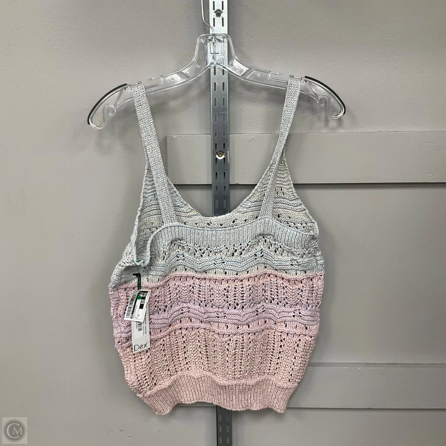 Top Sleeveless By Dex In Multi-colored, Size: M