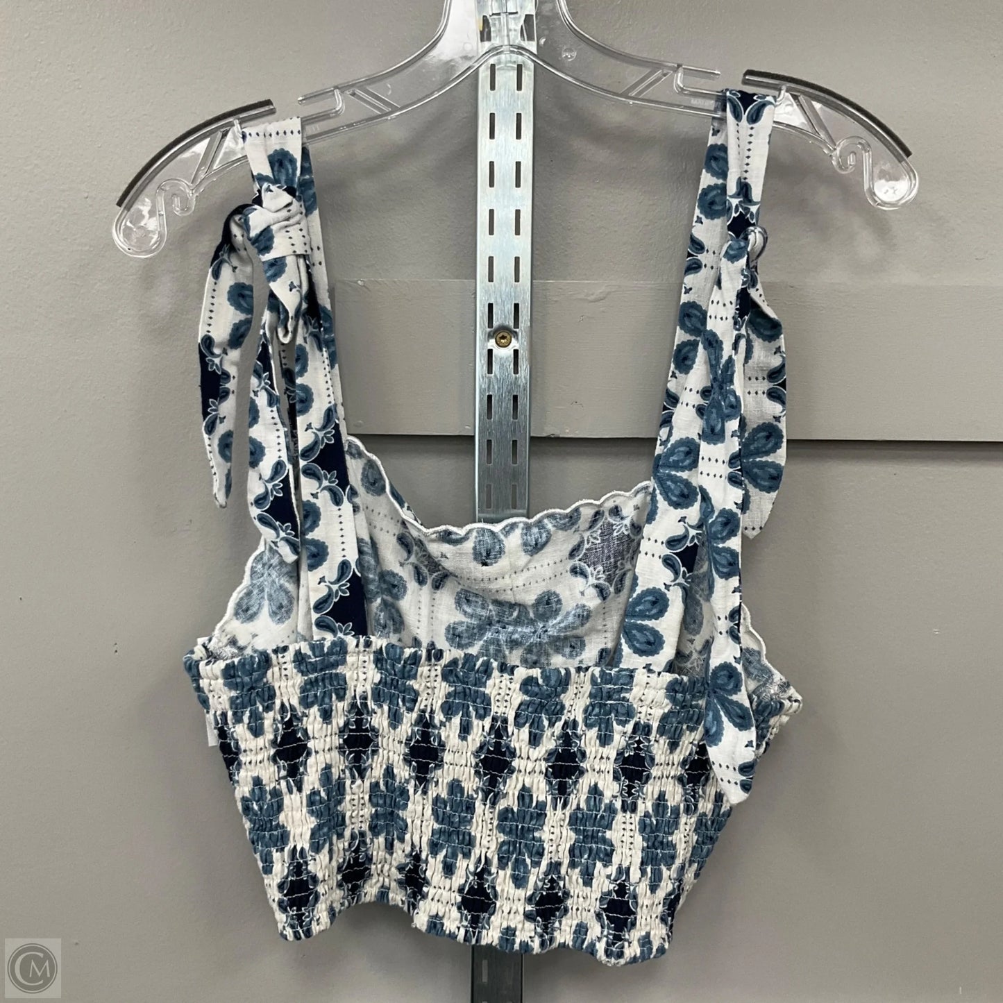 Top Sleeveless By Agua Bendita In Floral Print, Size: L