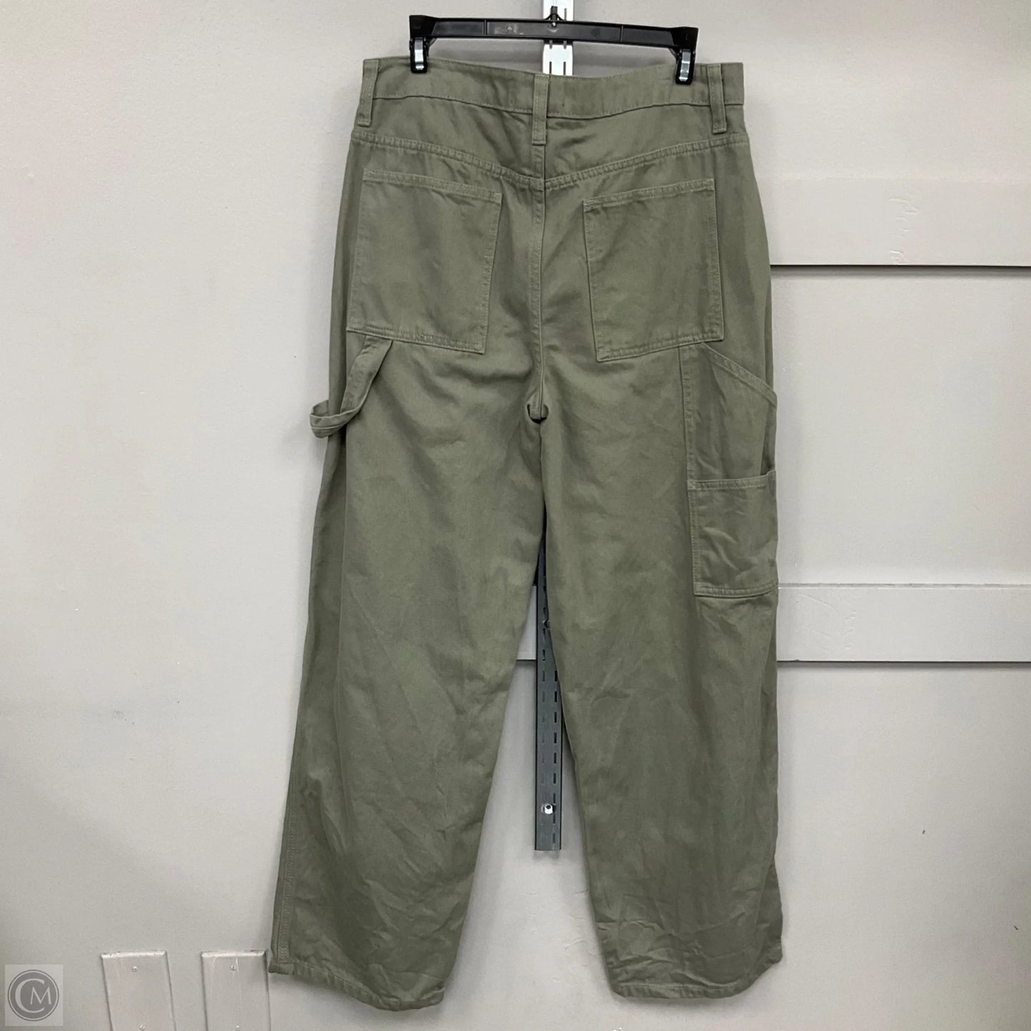 Pants Cargo & Utility By ASOS In Green, Size: 10