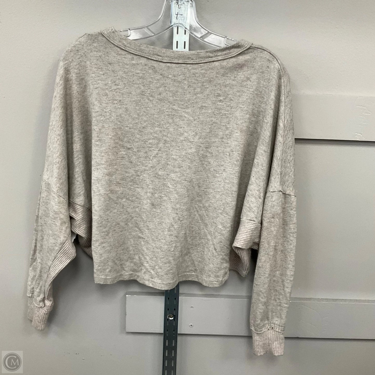 Top Long Sleeve By Altard State In Tan, Size: S