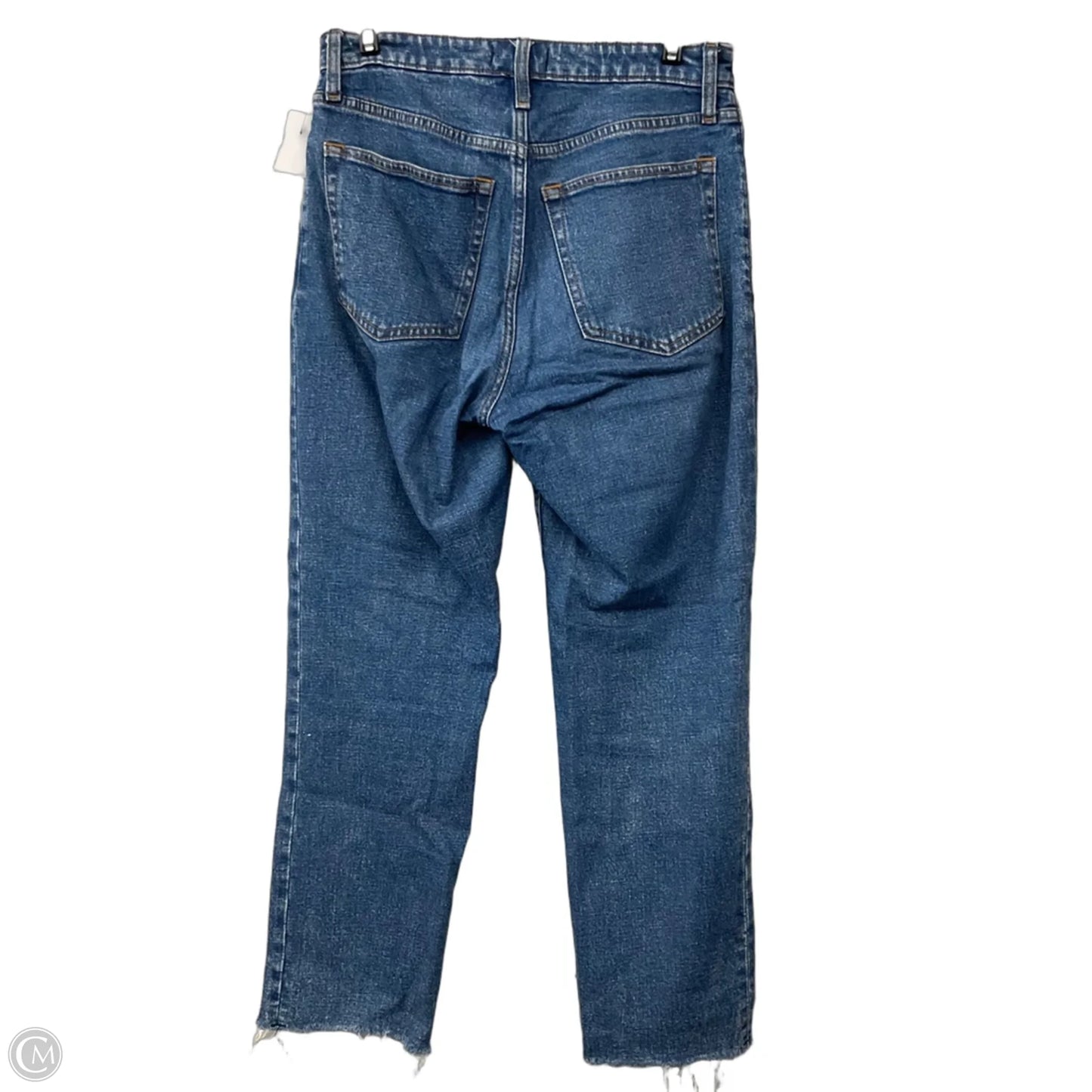 Jeans Straight By Abercrombie And Fitch In Blue Denim, Size: 6