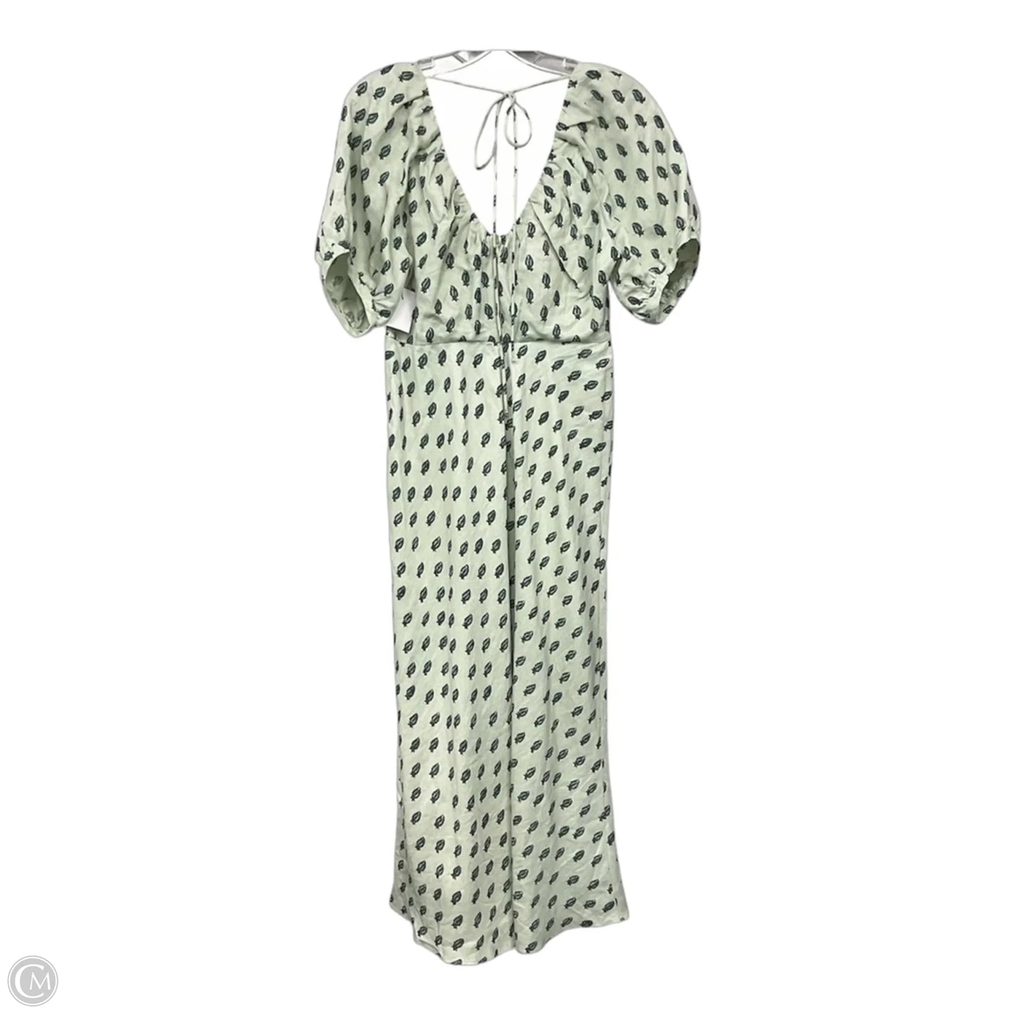 Dress Casual Maxi By Banana Republic In Green, Size: 4
