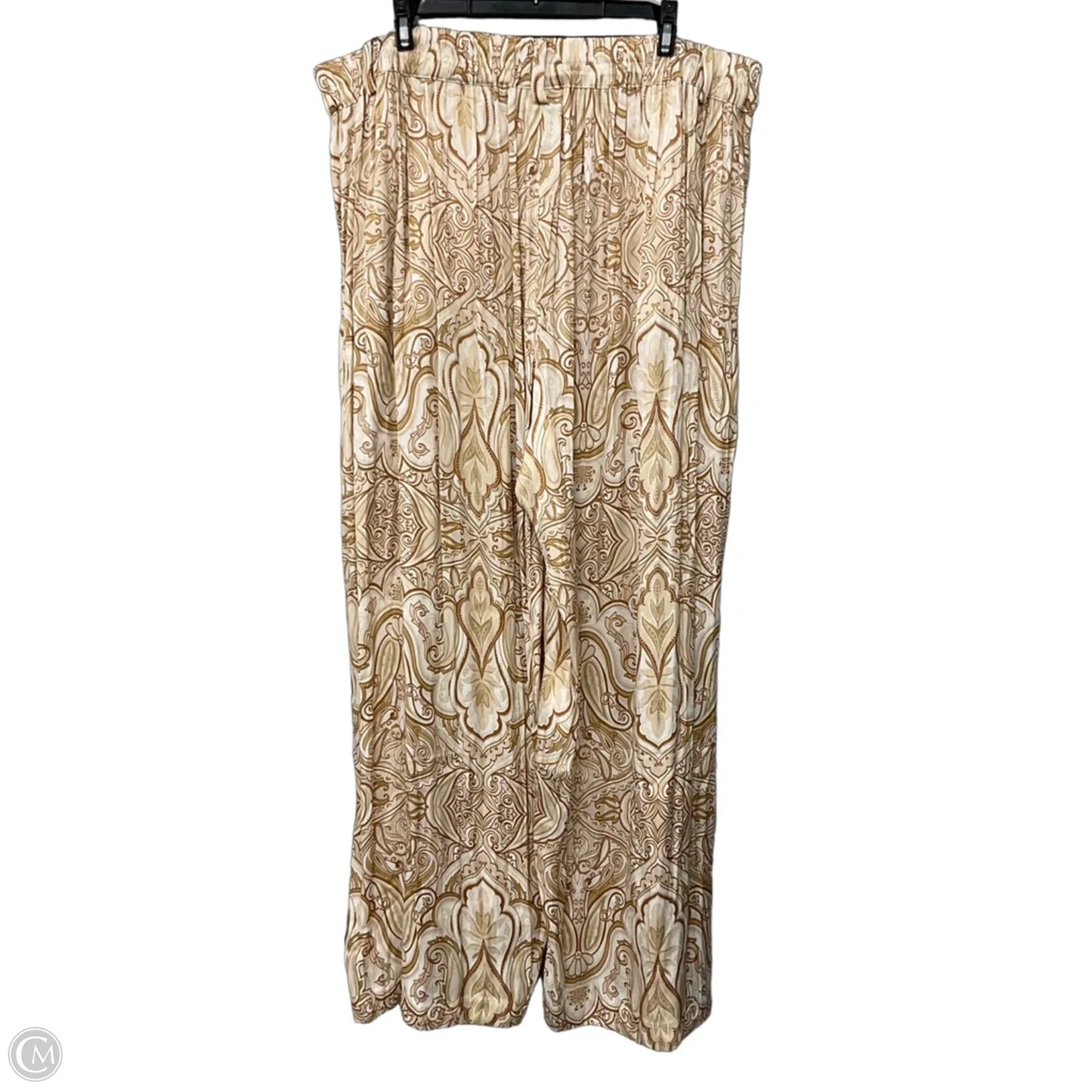 Pants Linen By Lane Bryant In Cream, Size: Xl