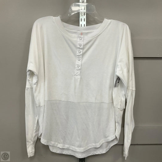 Top Long Sleeve Basic By Free People In White, Size: S