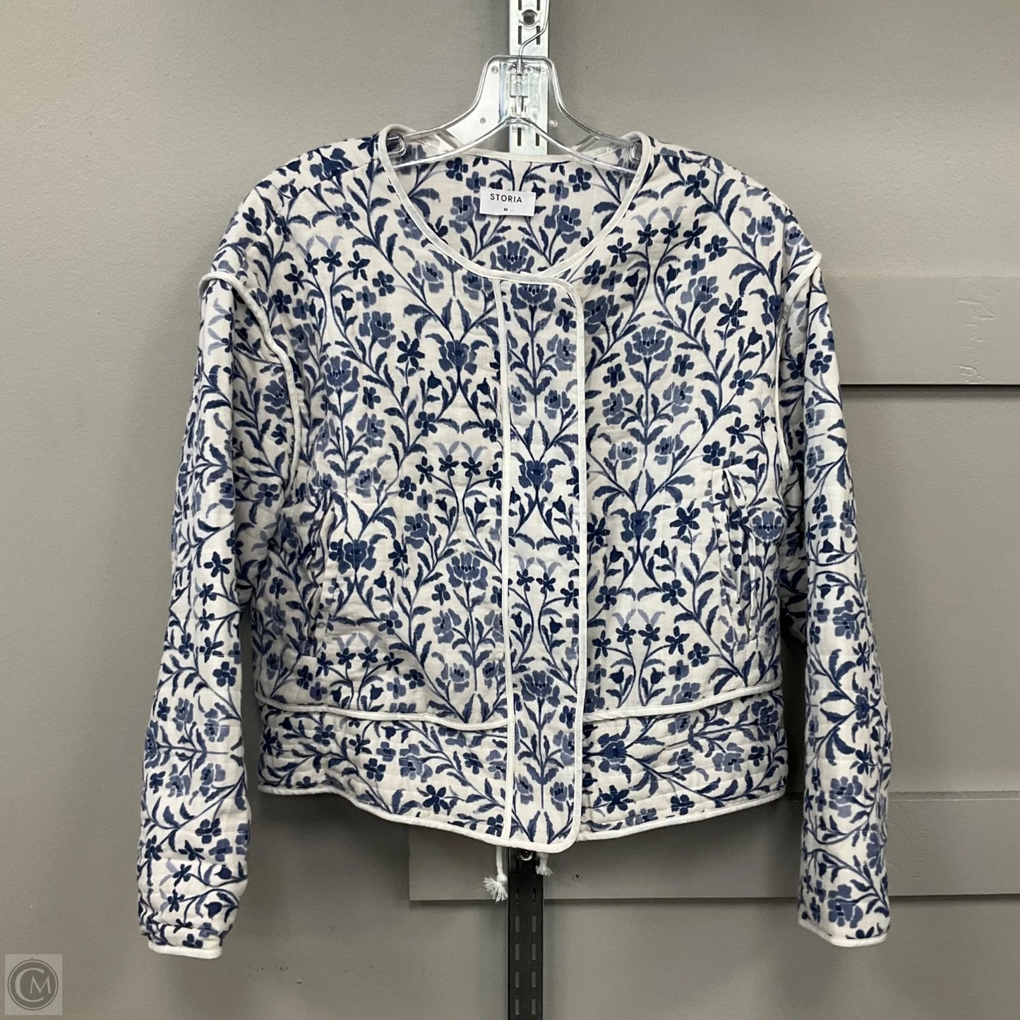Jacket Other By Storia In Floral Print, Size: M
