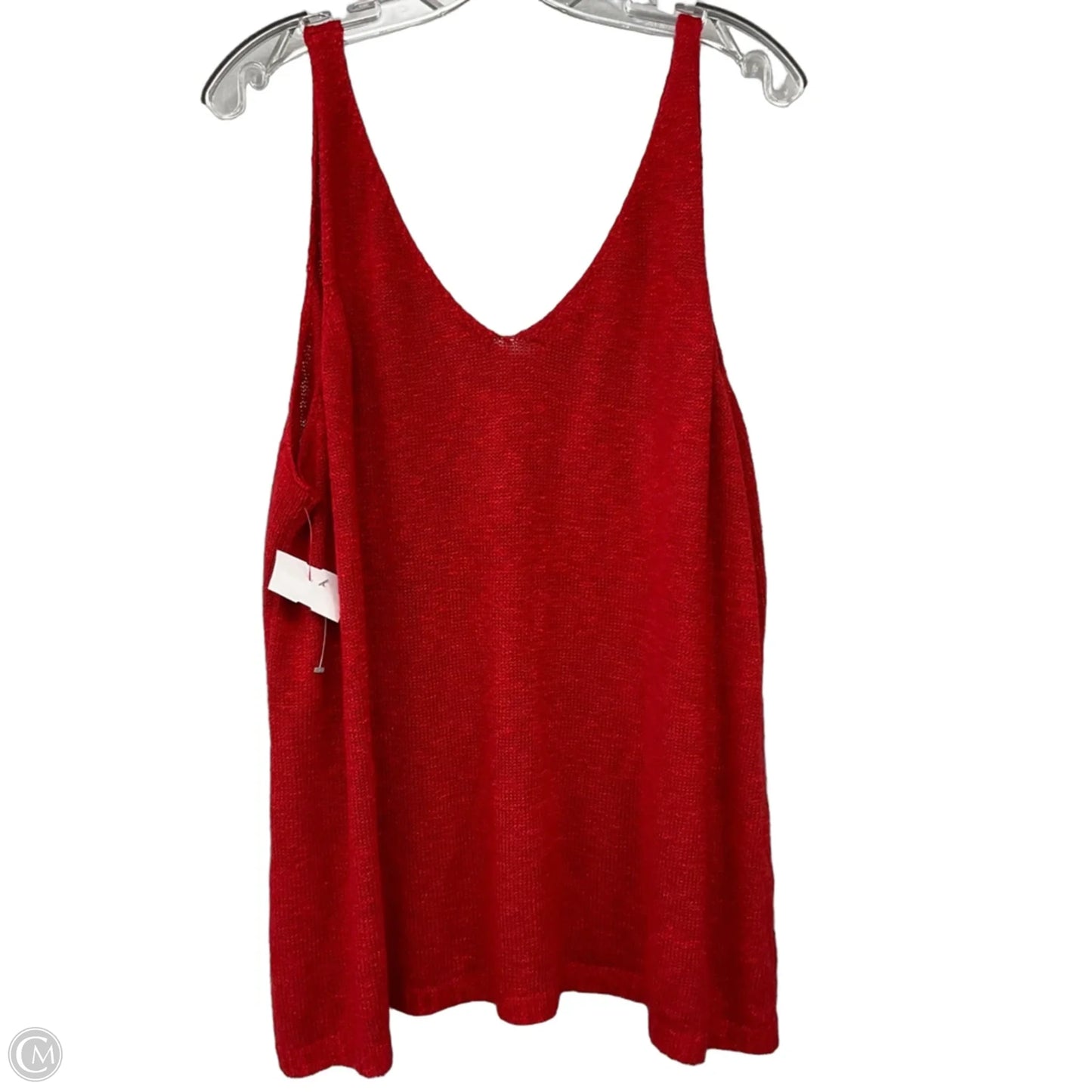 Top Sleeveless By Maurices In Red, Size: 3x