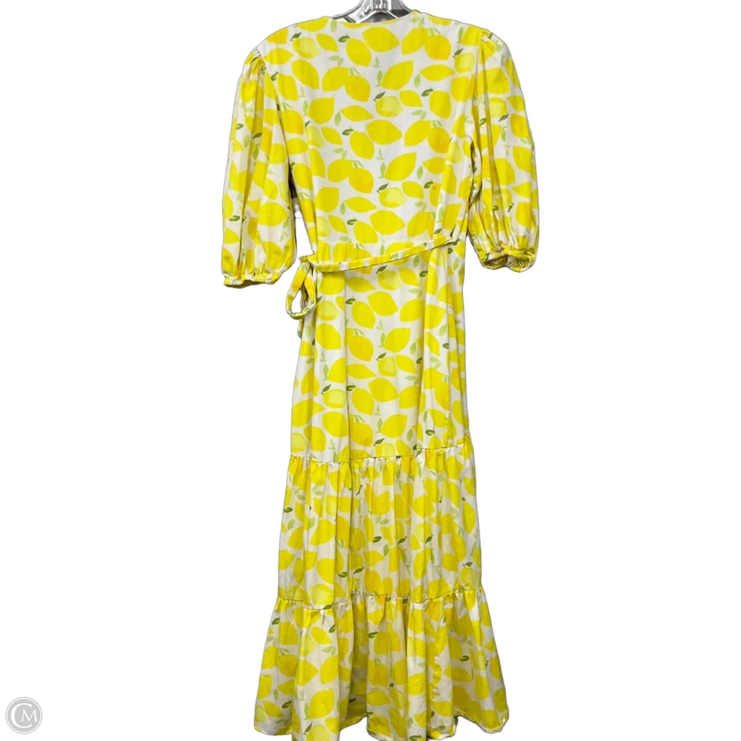 Dress Casual Midi By Hutch In Yellow, Size: M