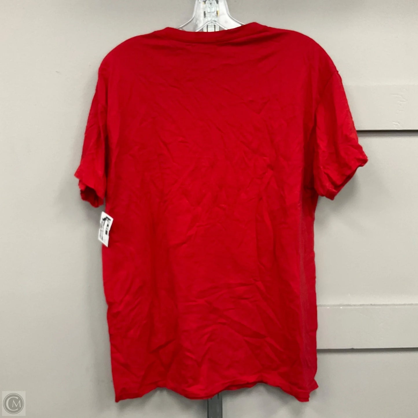 Top Short Sleeve By Clothes Mentor In Red, Size: L