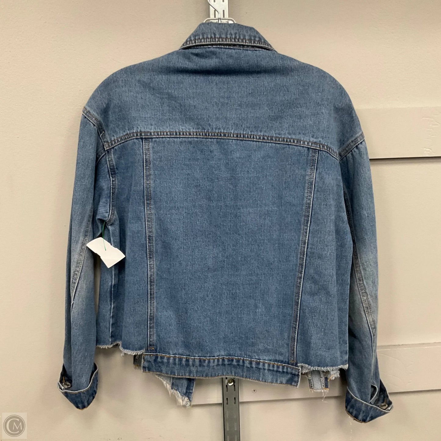 Jacket Denim By Midnight Muse In Blue Denim, Size: S