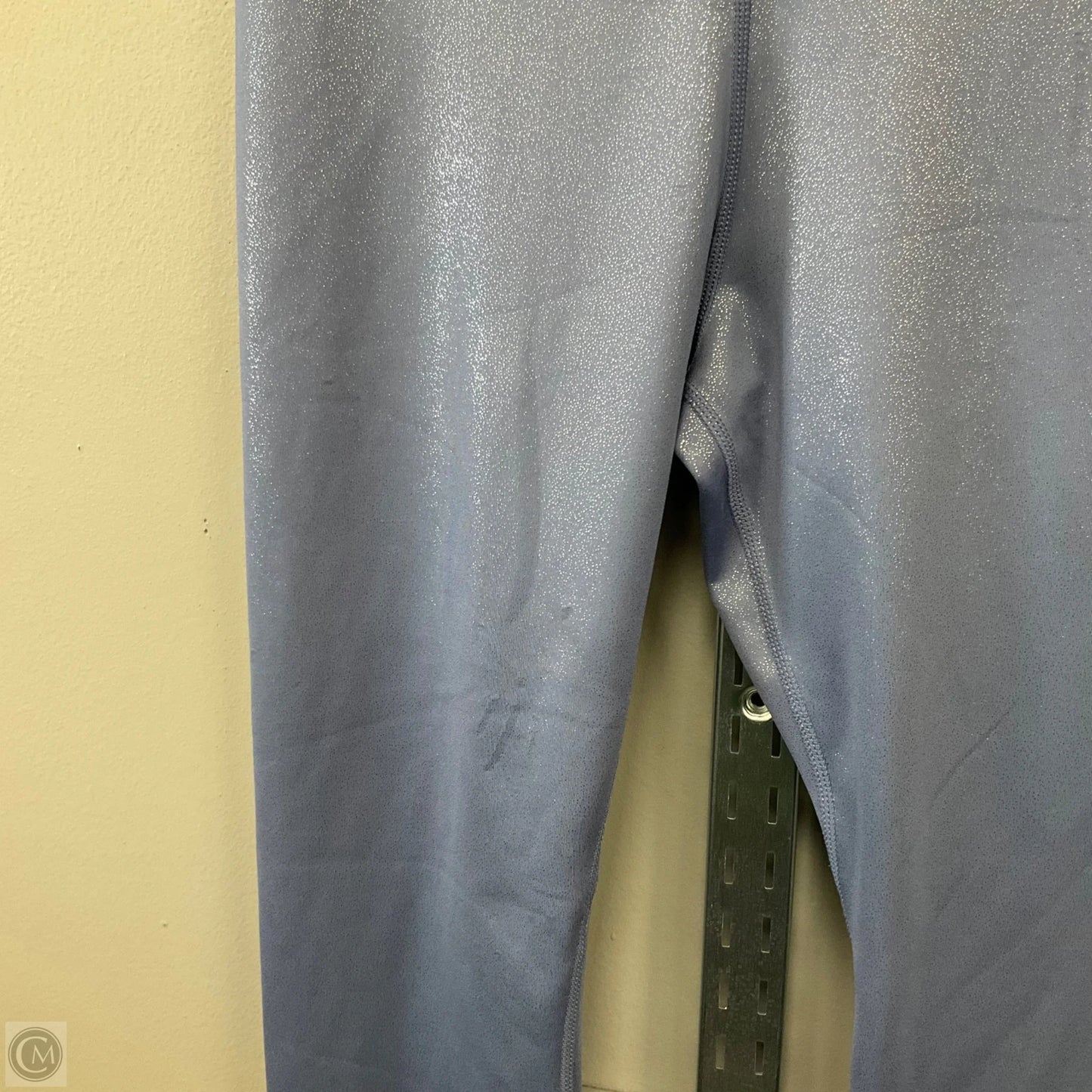 Athletic Leggings By Nike Apparel In Purple, Size: M